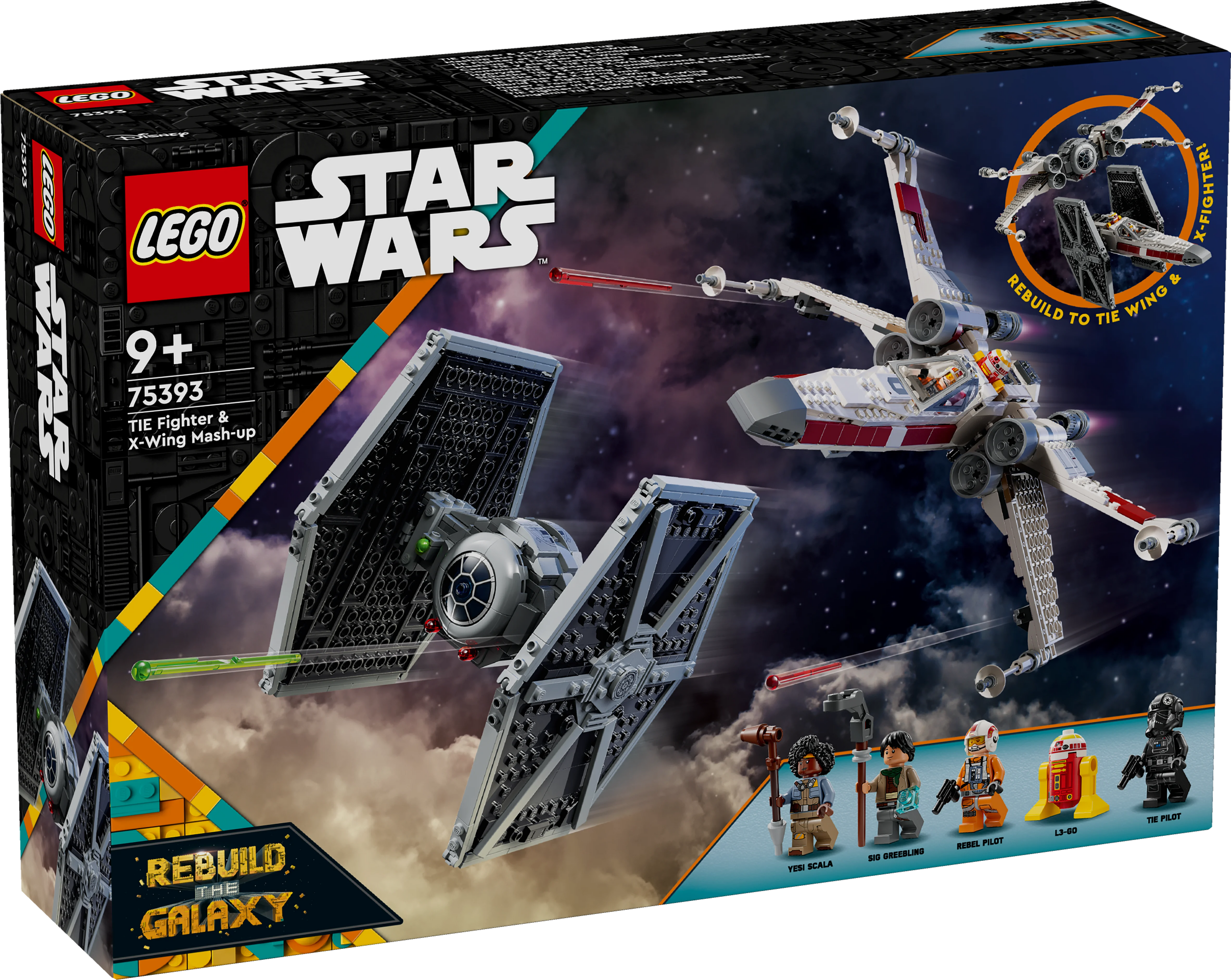 LEGO® Star Wars™ Mashup aus TIE Fighter & X-Wing (75393)