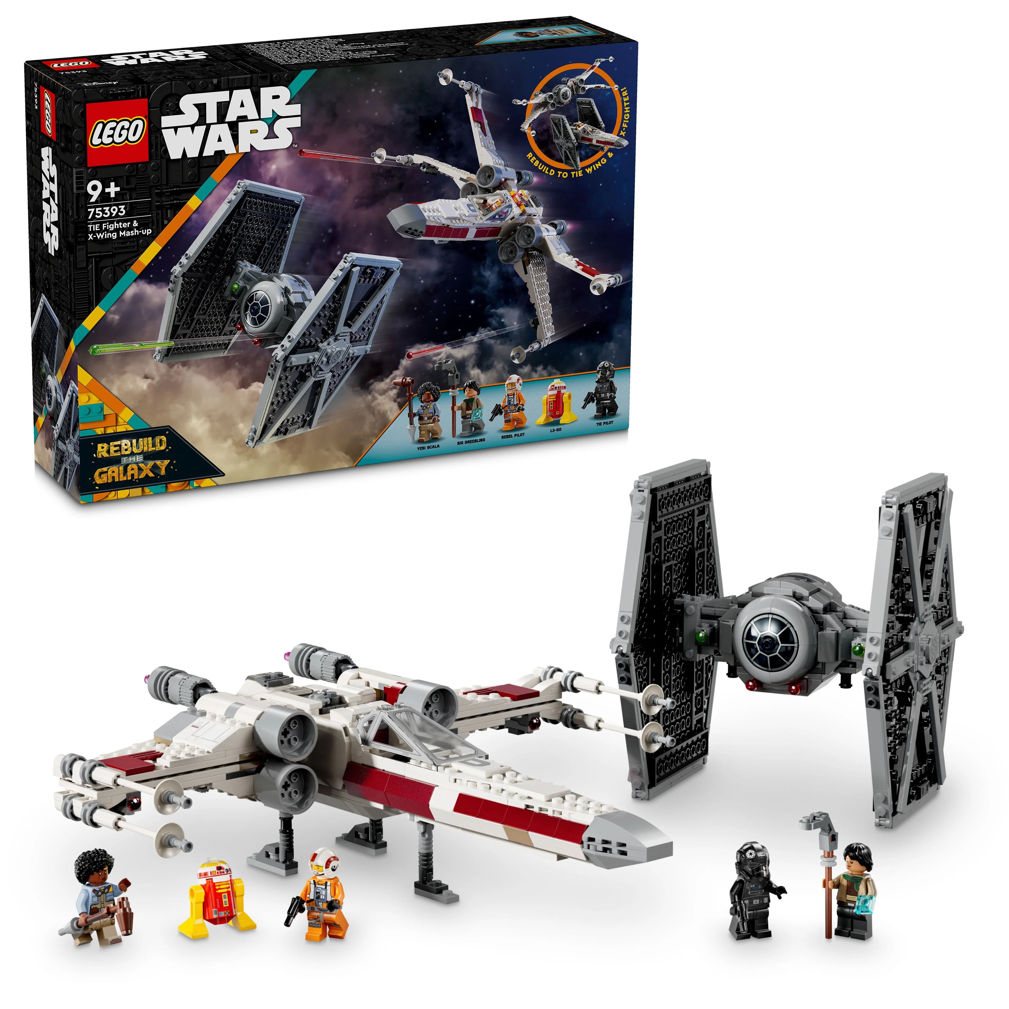 LEGO® Star Wars™ Mashup aus TIE Fighter & X-Wing (75393)