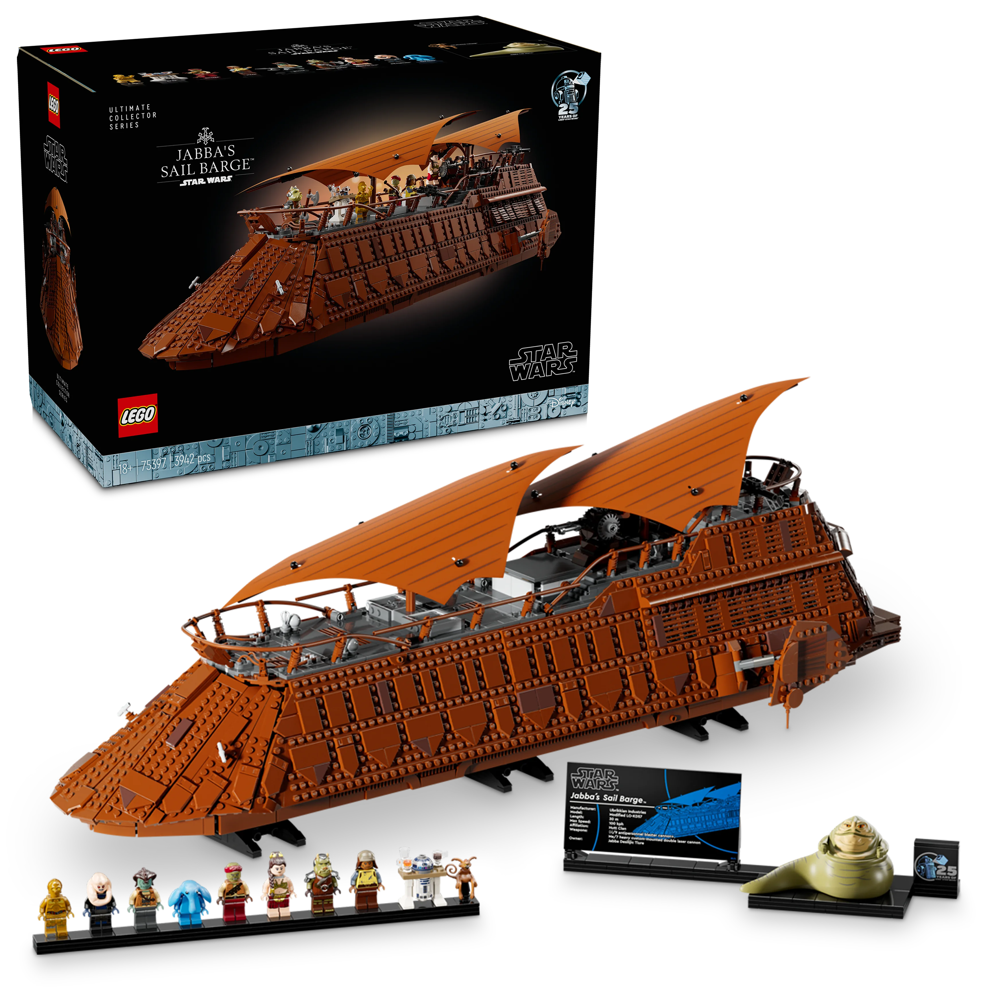 LEGO® Star Wars™ Jabbas Segelbarke (75397)