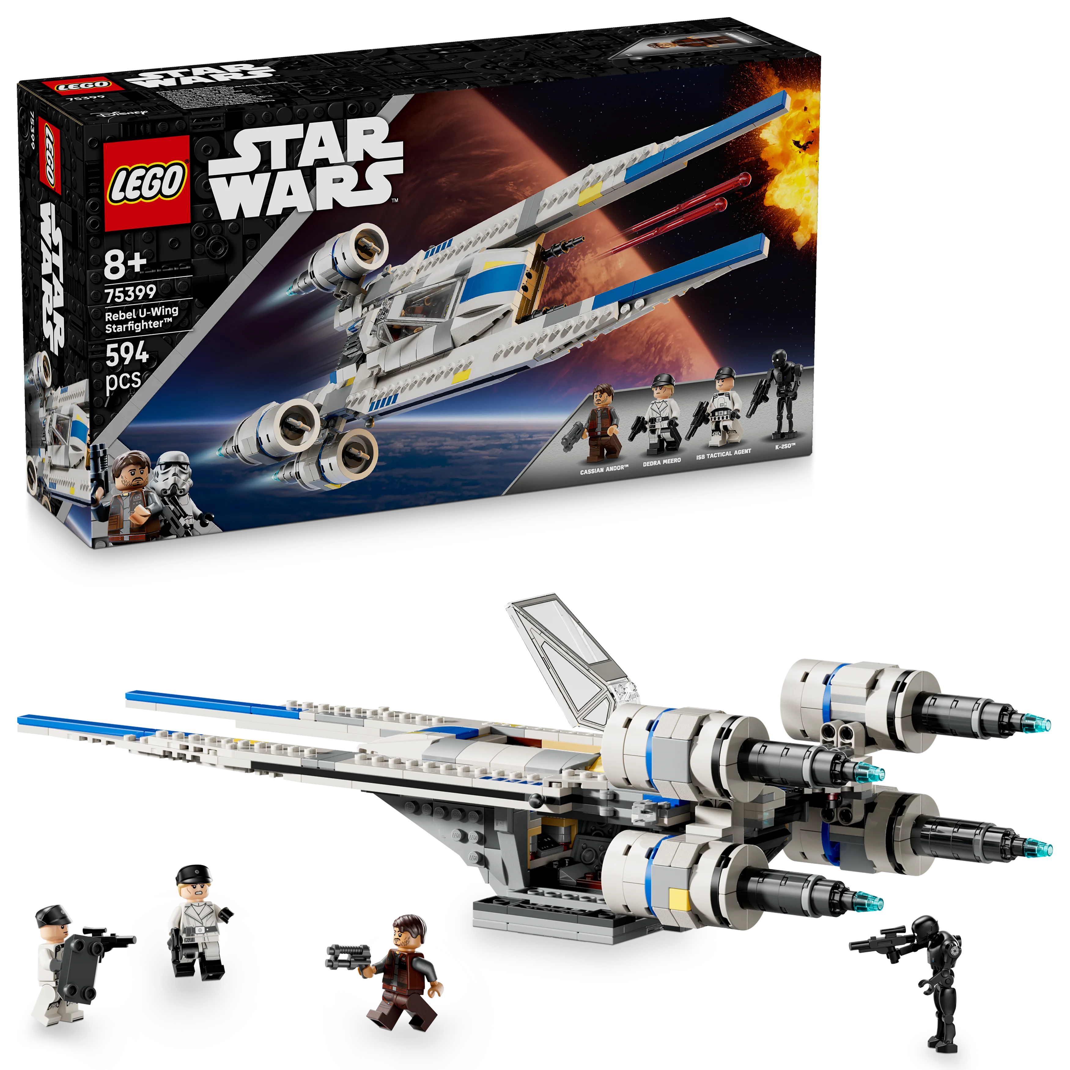 LEGO® Star Wars: Andor Rebel U-Wing Starfighter™ (75399)