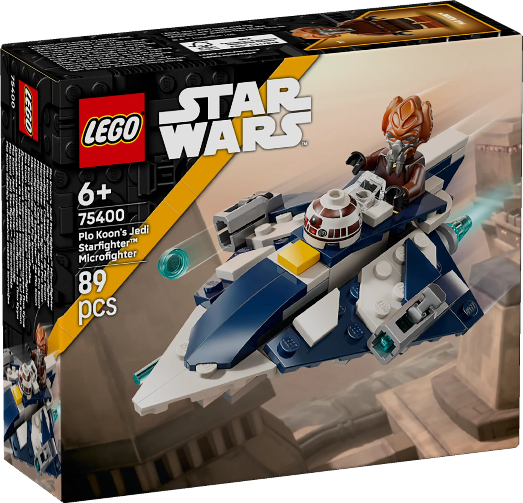 LEGO® Star Wars™ Plo Koons Jedi Starfighter™ Microfighter (75400)