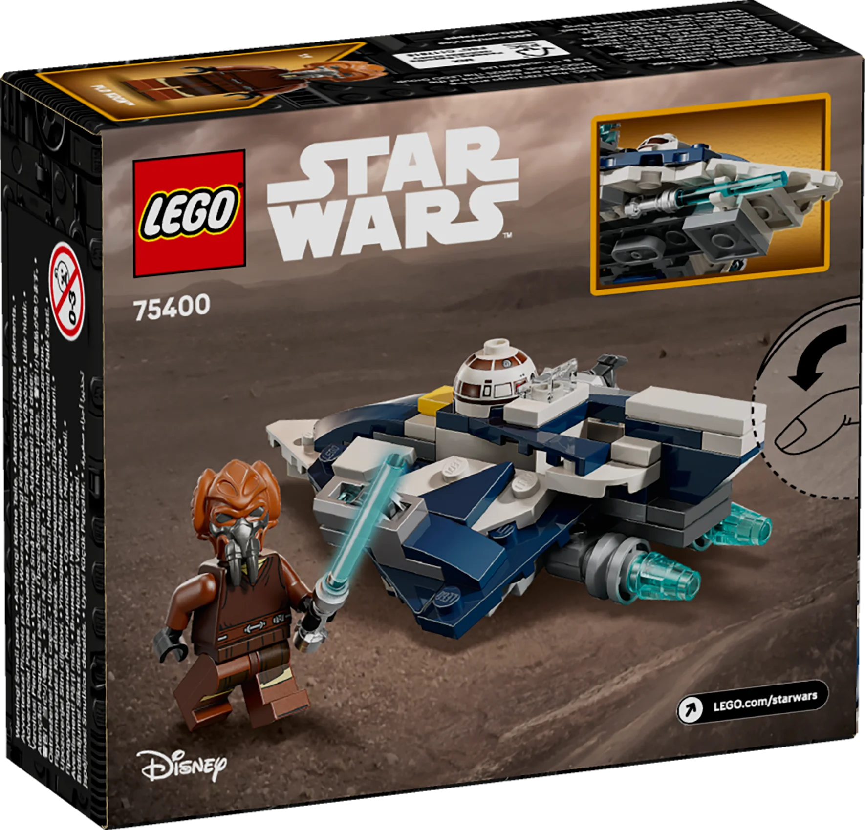 LEGO® Star Wars™ Plo Koons Jedi Starfighter™ Microfighter (75400)