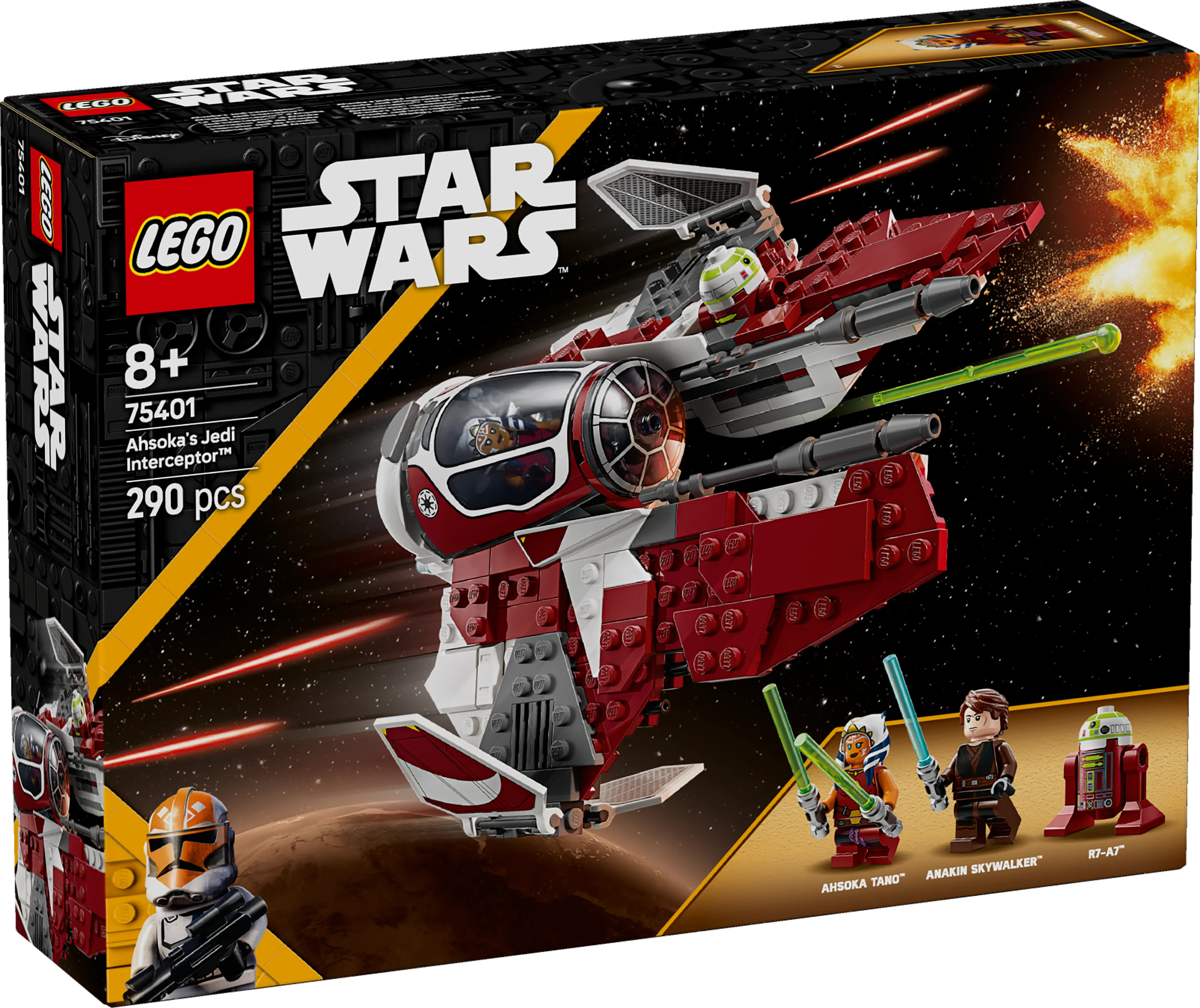 LEGO® Star Wars™ Ahsokas Jedi Interceptor™ (75401)