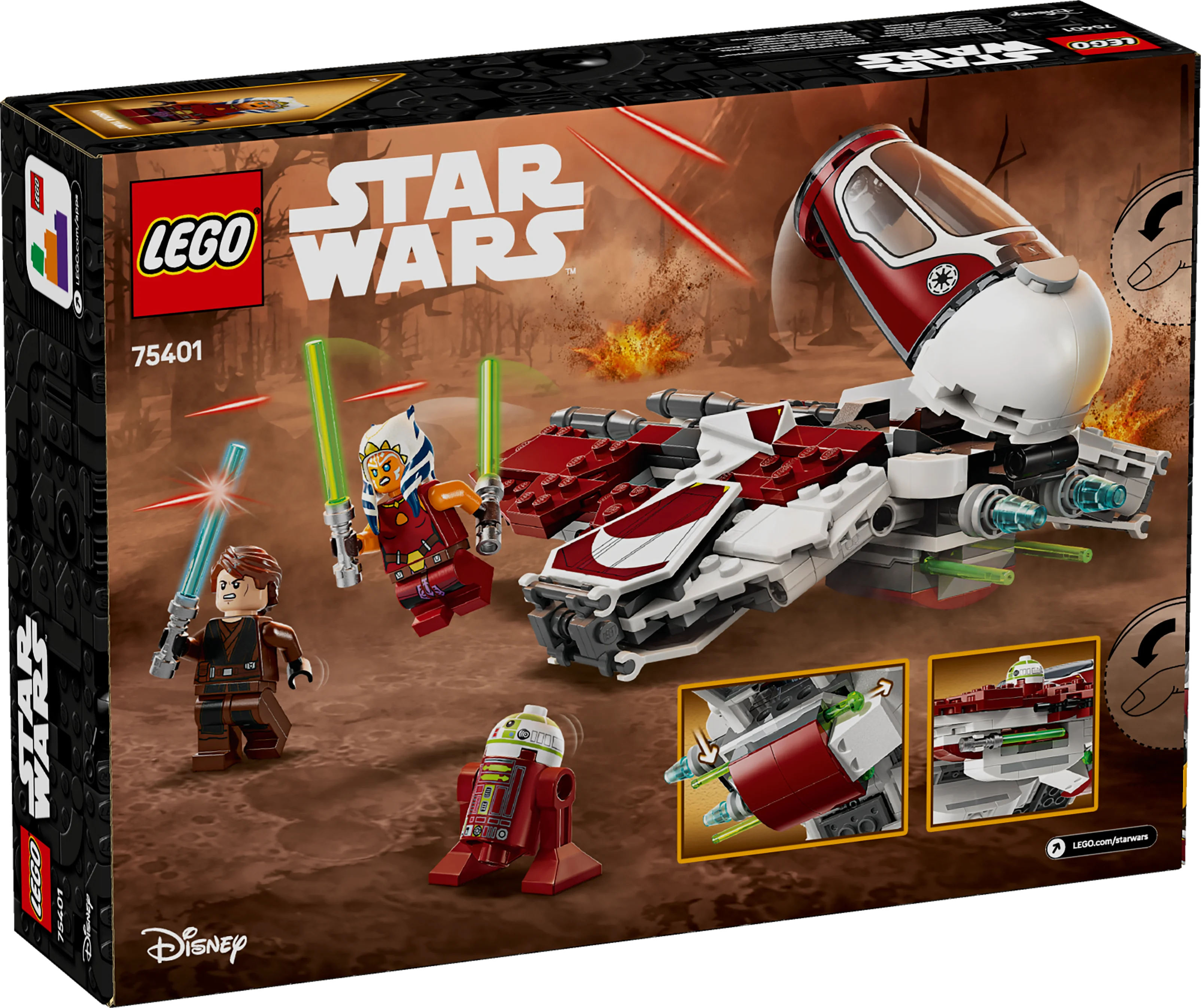 LEGO® Star Wars™ Ahsokas Jedi Interceptor™ (75401)