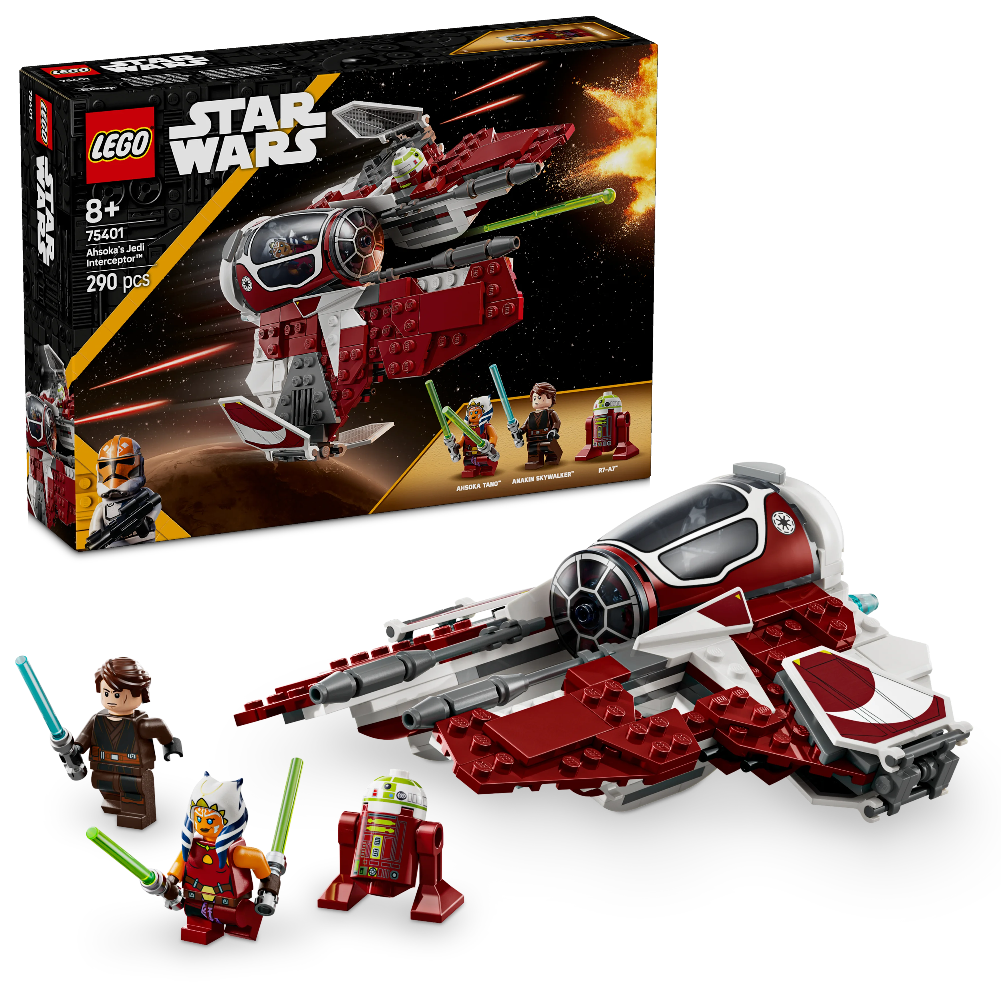 LEGO® Star Wars™ Ahsokas Jedi Interceptor™ (75401)