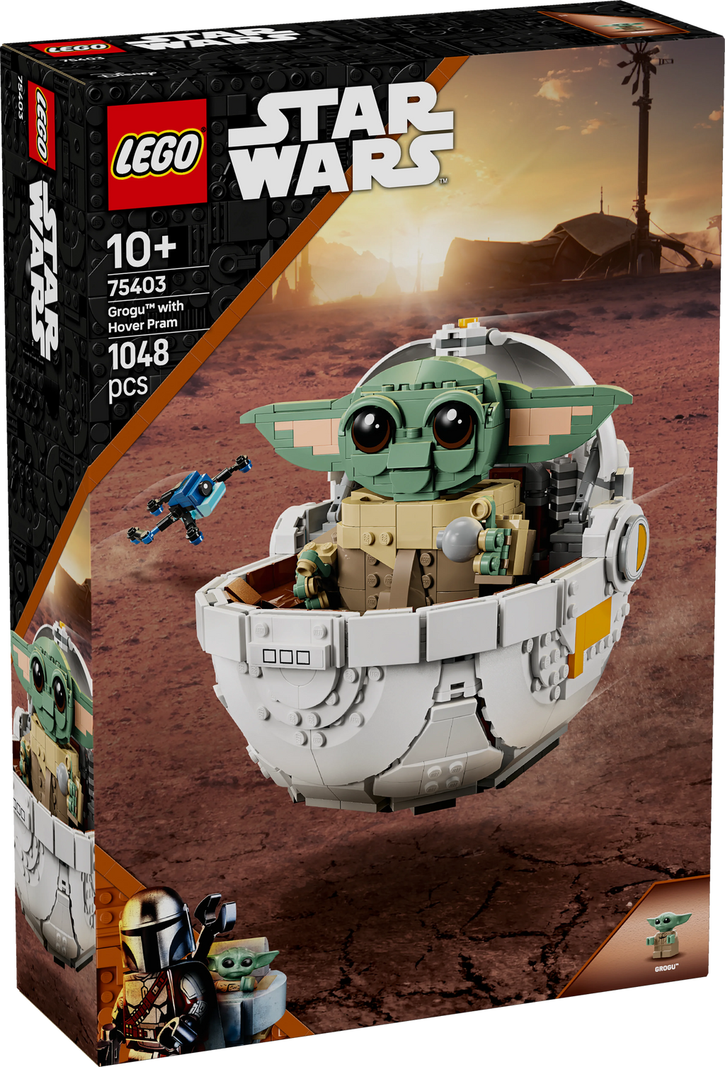 LEGO® Star Wars: The Mandalorian Grogu™ in seiner Repulsorwiege (75403)