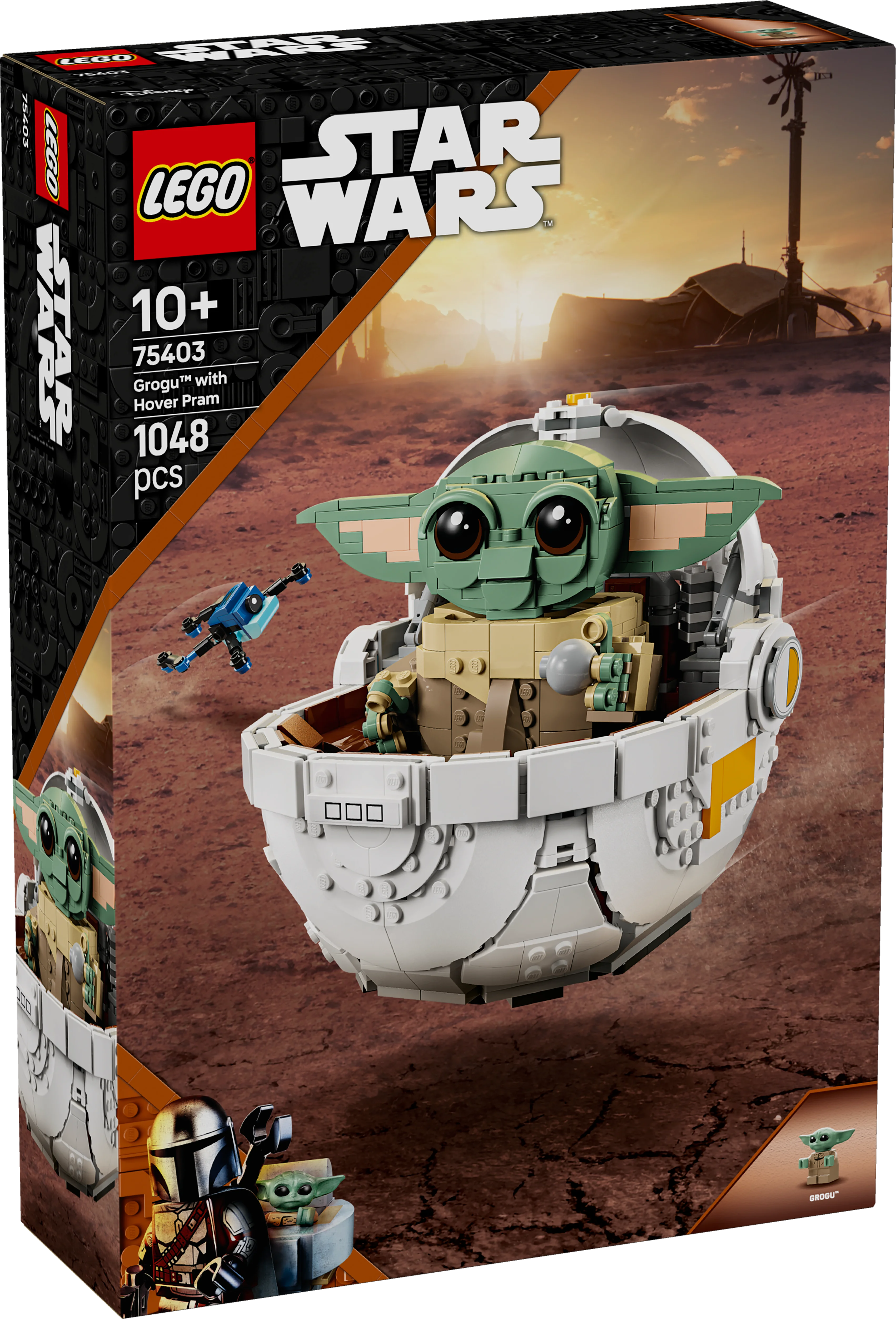 LEGO® Star Wars: The Mandalorian Grogu™ in seiner Repulsorwiege (75403)