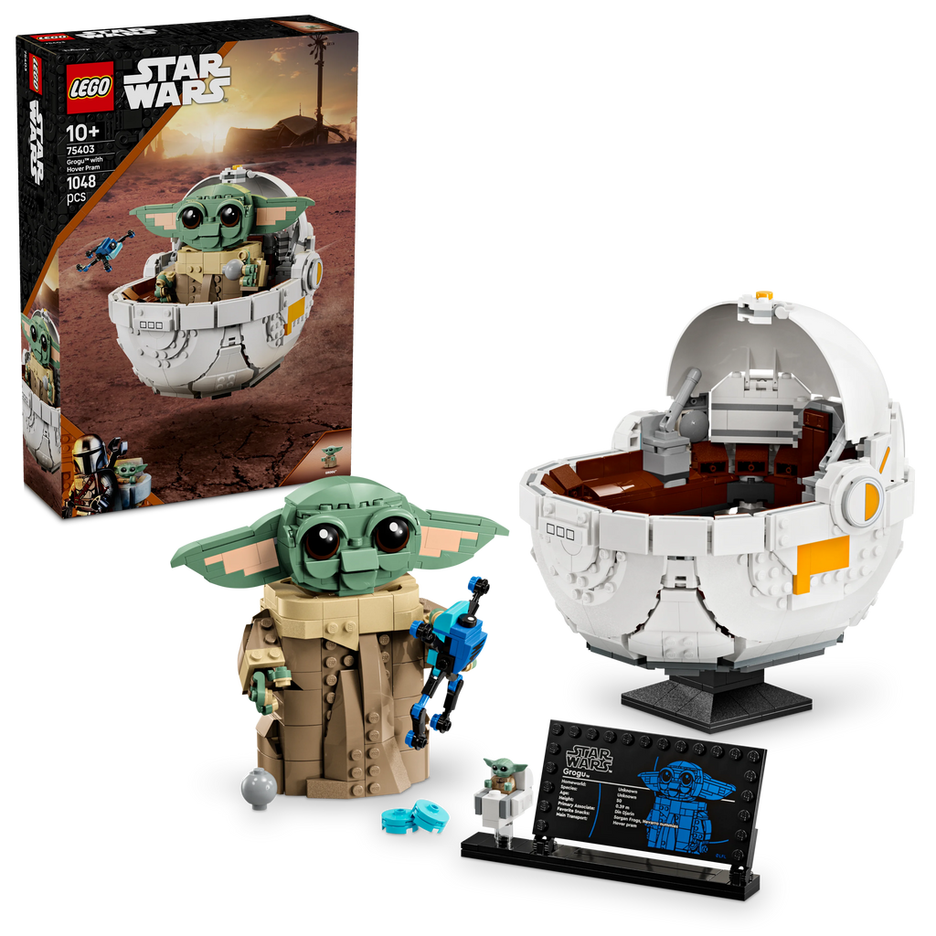 LEGO® Star Wars: The Mandalorian Grogu™ in seiner Repulsorwiege (75403)