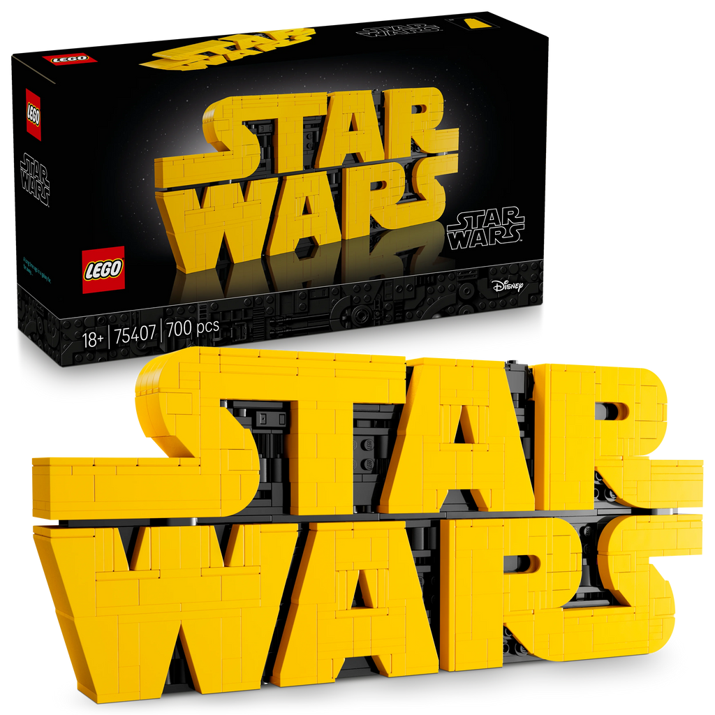 LEGO® Star Wars™ Star Wars Logo aus LEGO Steinen (75407)