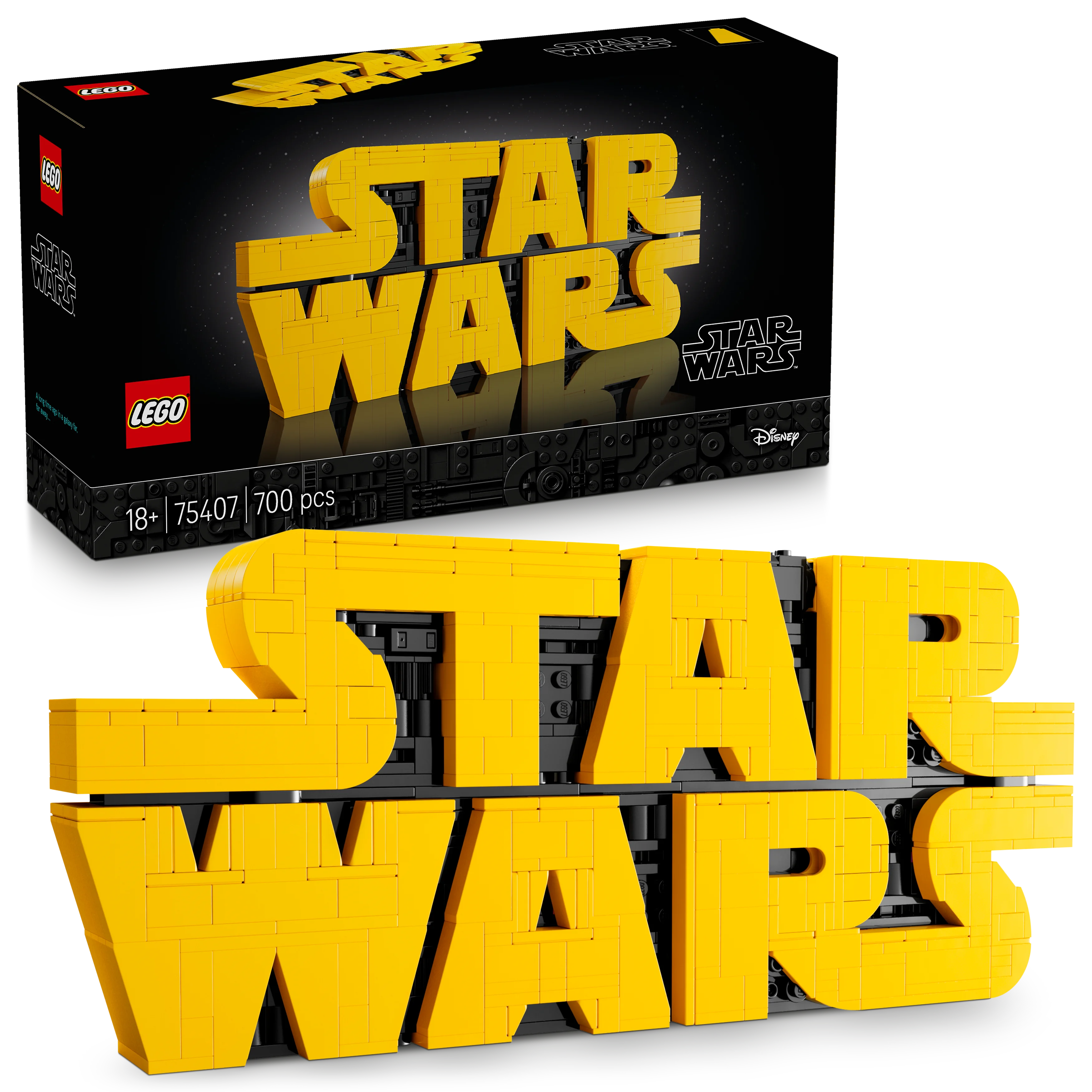 LEGO® Star Wars™ Star Wars Logo aus LEGO Steinen (75407)