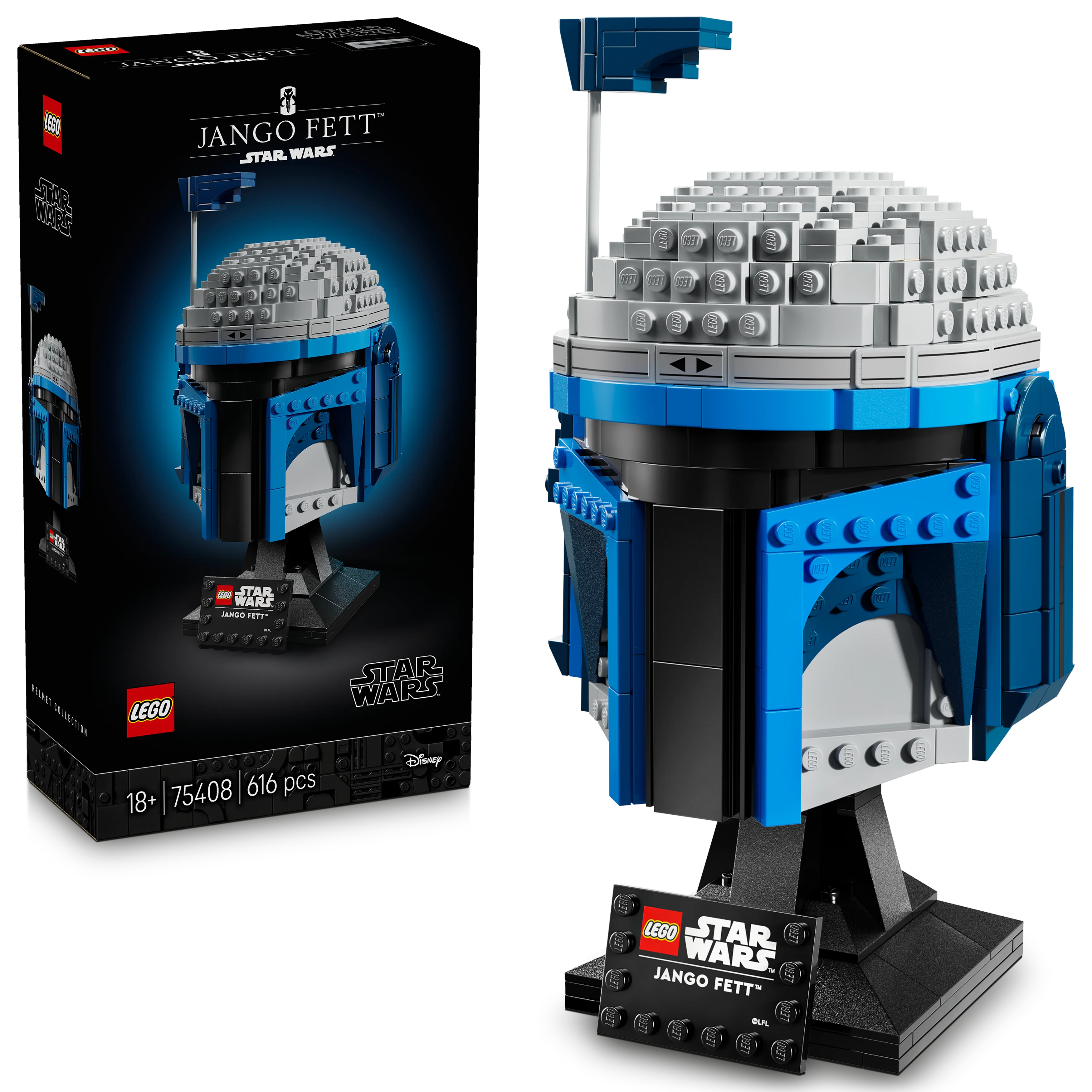 LEGO® Star Wars™ Jango Fett™ Helm (75408)