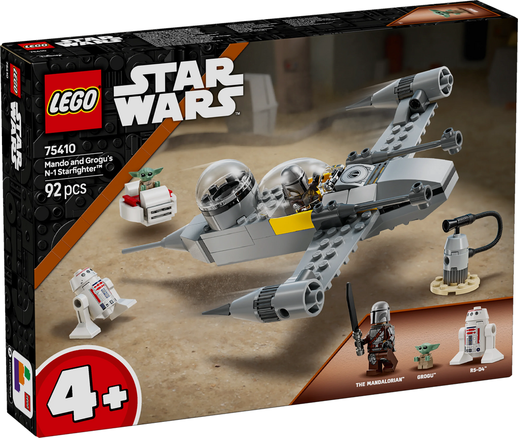 LEGO® Star Wars™ Mandos und Grogus N-1 Starfighter™(75410)