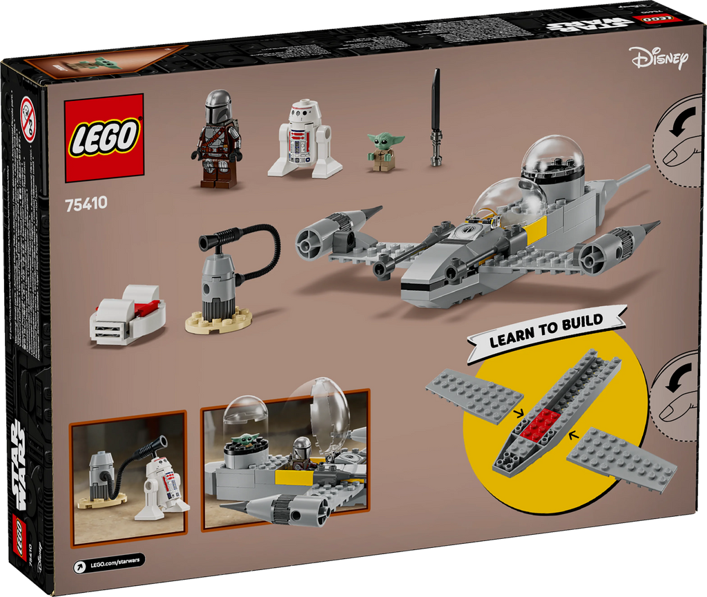 LEGO® Star Wars™ Mandos und Grogus N-1 Starfighter™(75410)