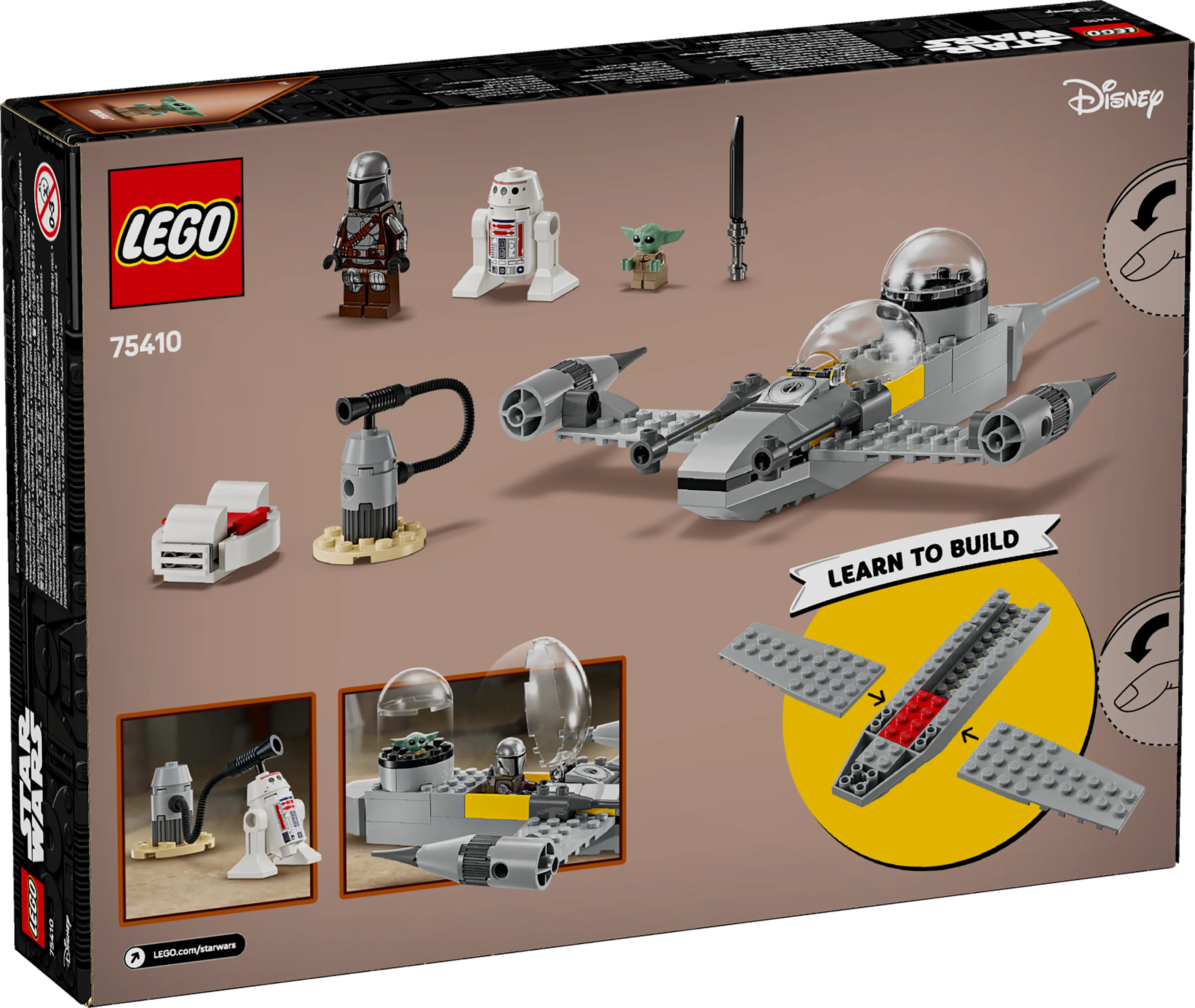 LEGO® Star Wars™ Mandos und Grogus N-1 Starfighter™(75410)