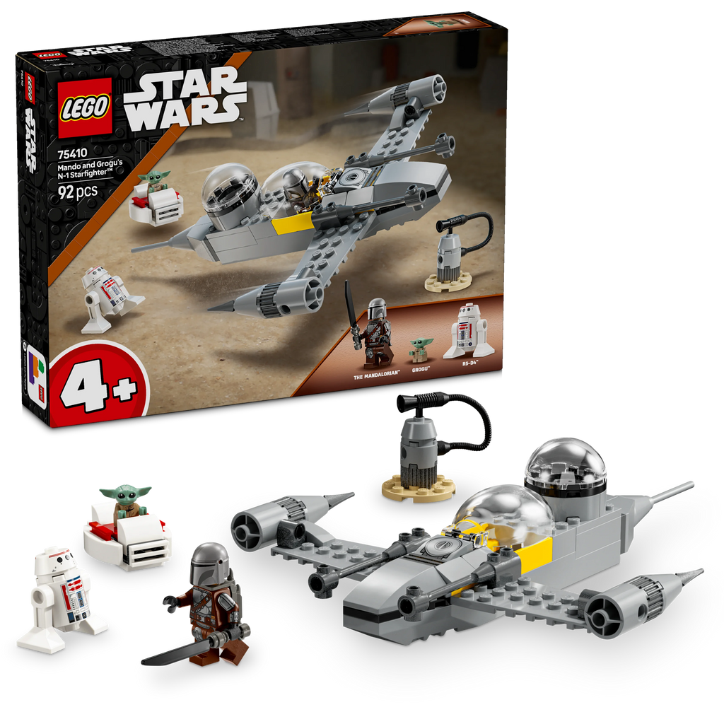 LEGO® Star Wars™ Mandos und Grogus N-1 Starfighter™(75410)
