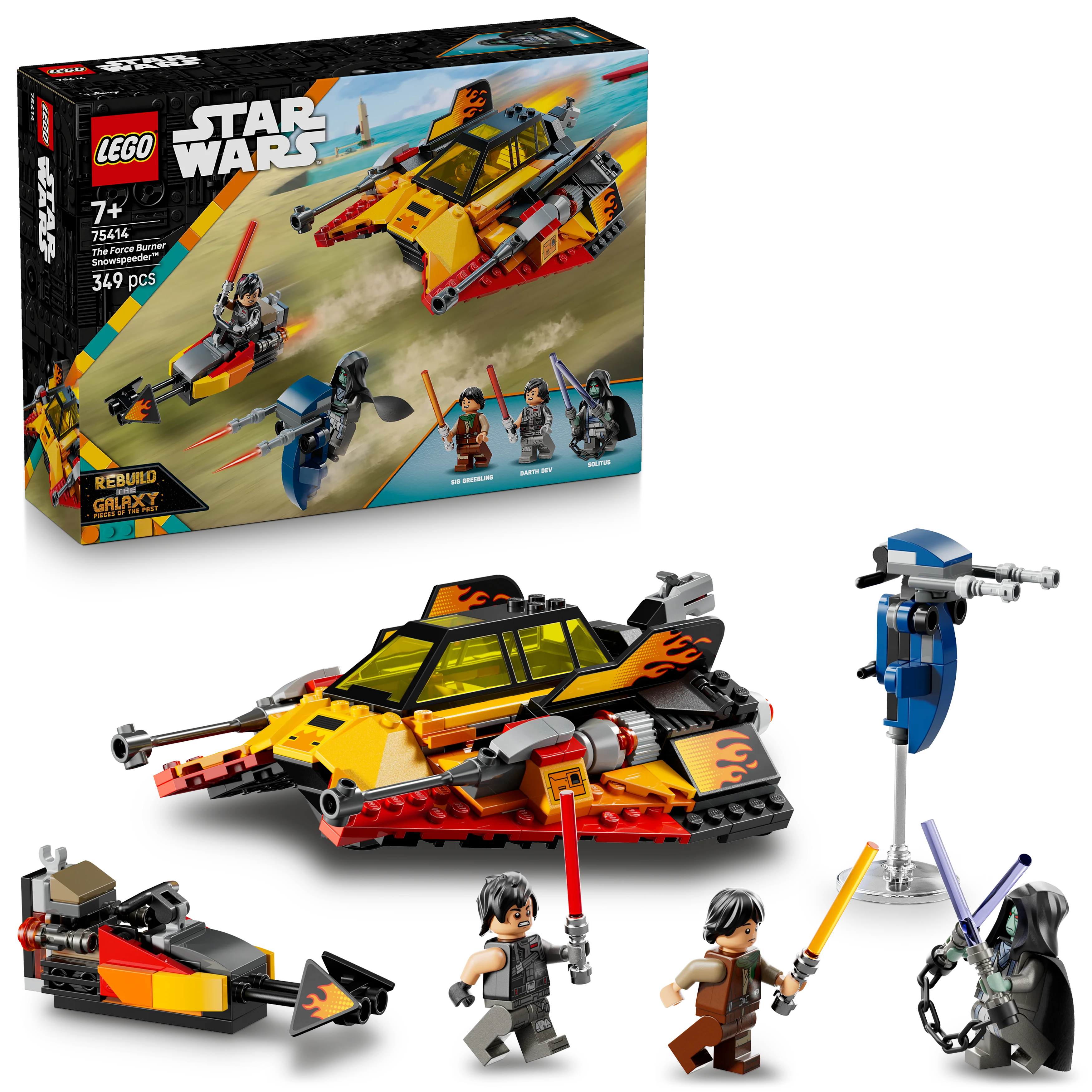 LEGO® Star Wars™ The Force Burner Snowspeeder™ (75414)