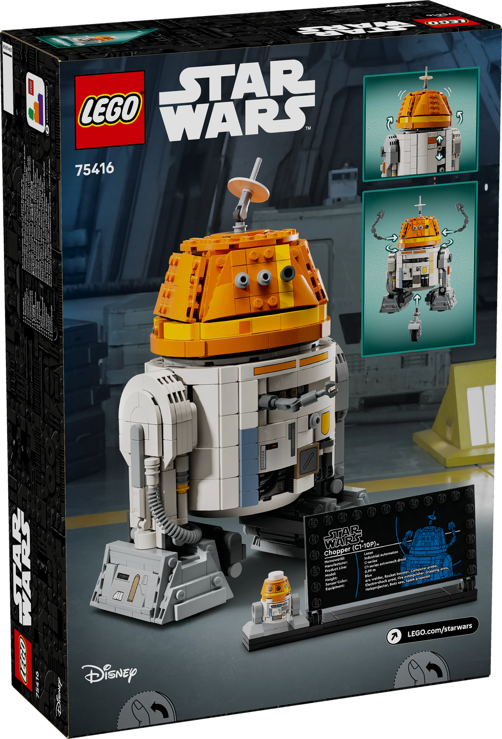 LEGO® Star Wars: Ahsoka Astromech-Droide Chopper (C1-10P)™ (75416)