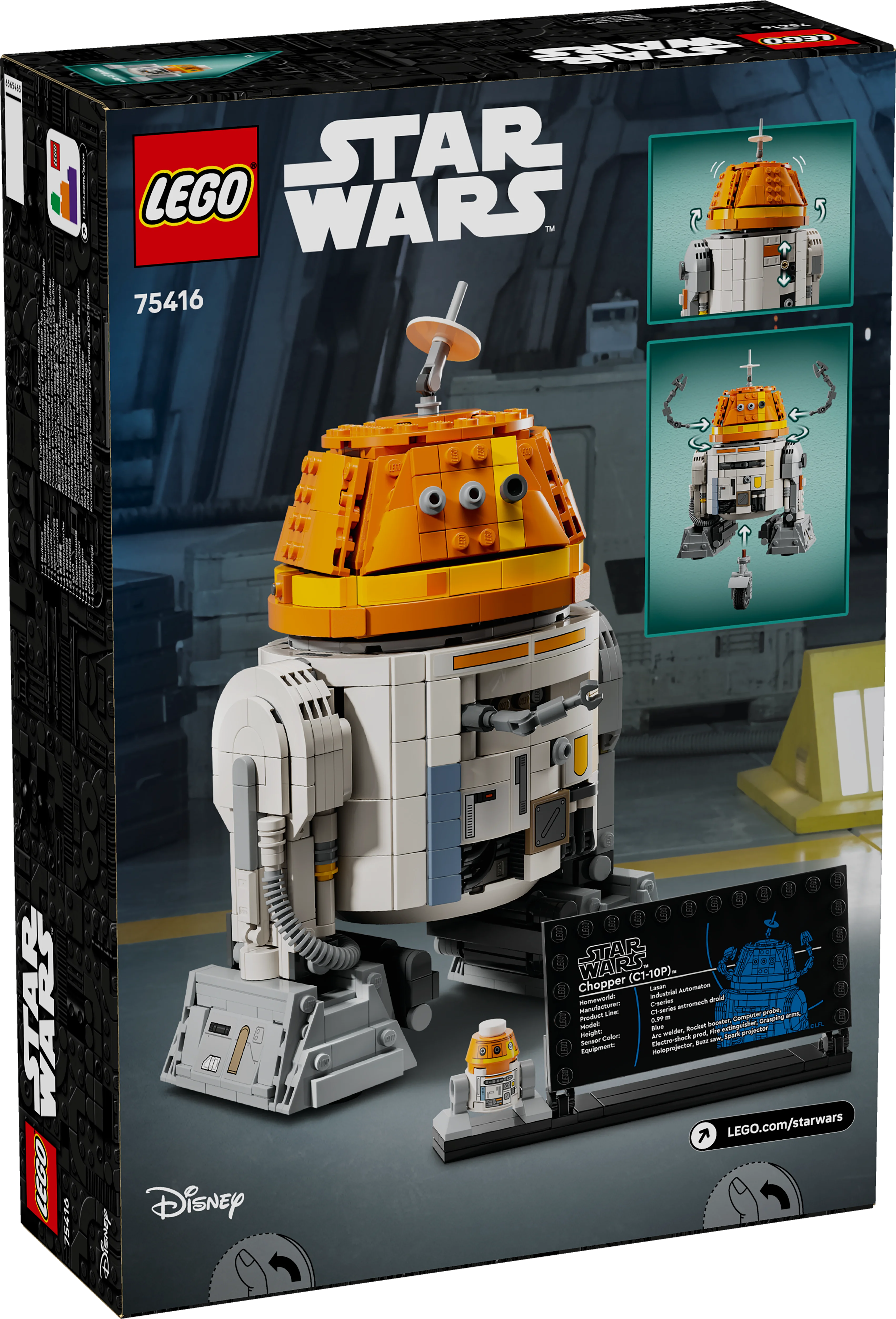 LEGO® Star Wars: Ahsoka Astromech-Droide Chopper (C1-10P)™ (75416)