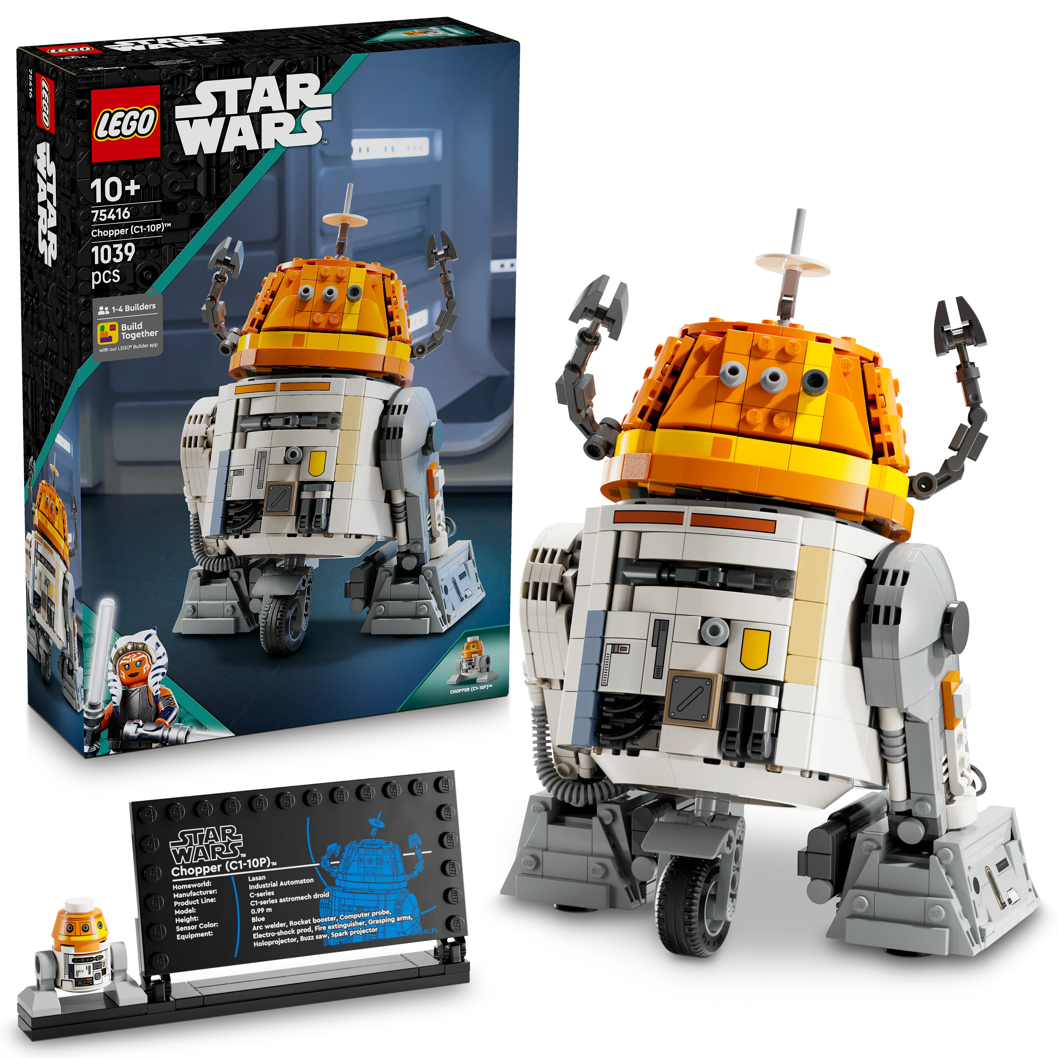 LEGO® Star Wars: Ahsoka Astromech-Droide Chopper (C1-10P)™ (75416)