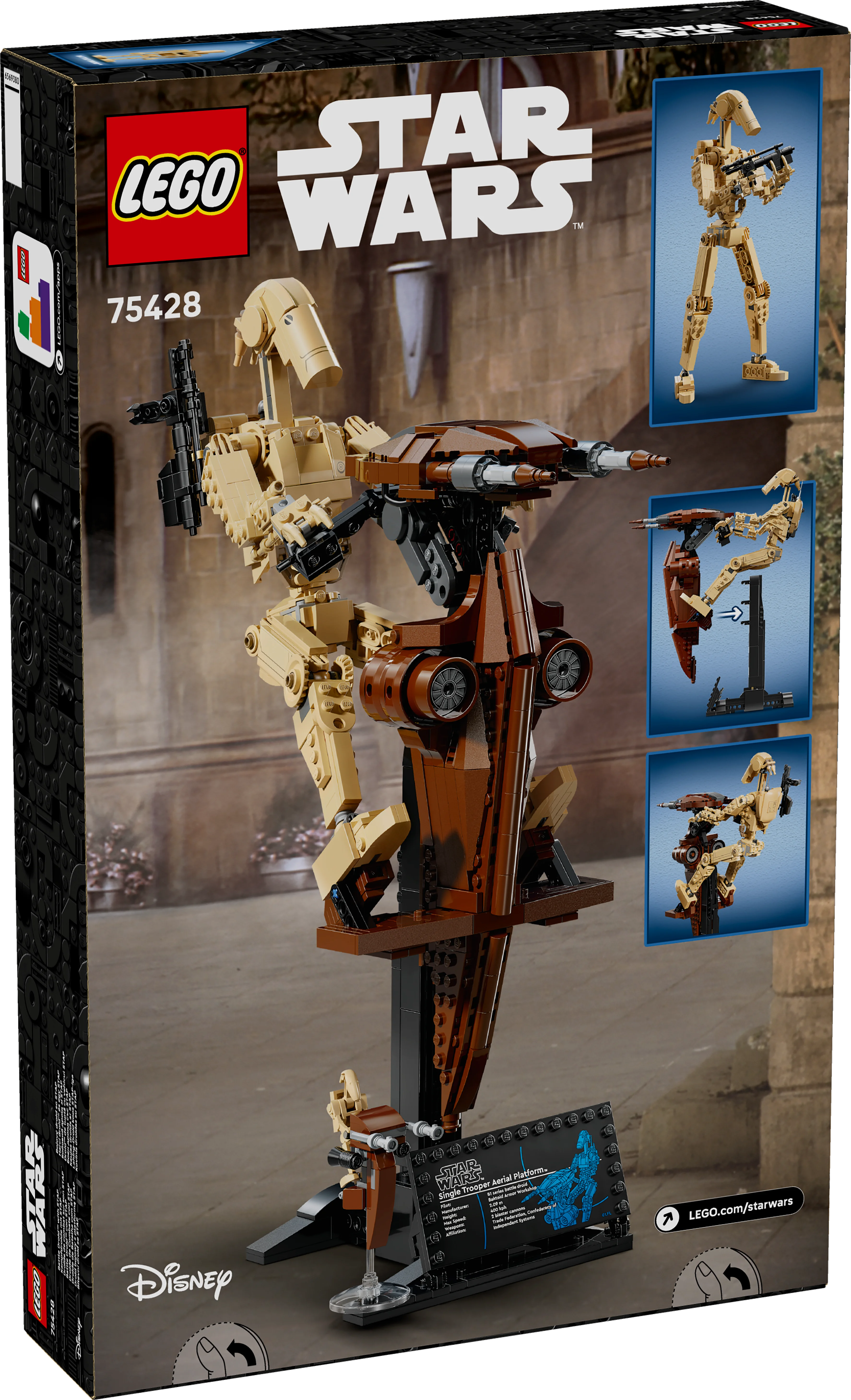 LEGO® Star Wars: Die dunkle Bedrohung Kampfdroide mit STAP (75428)