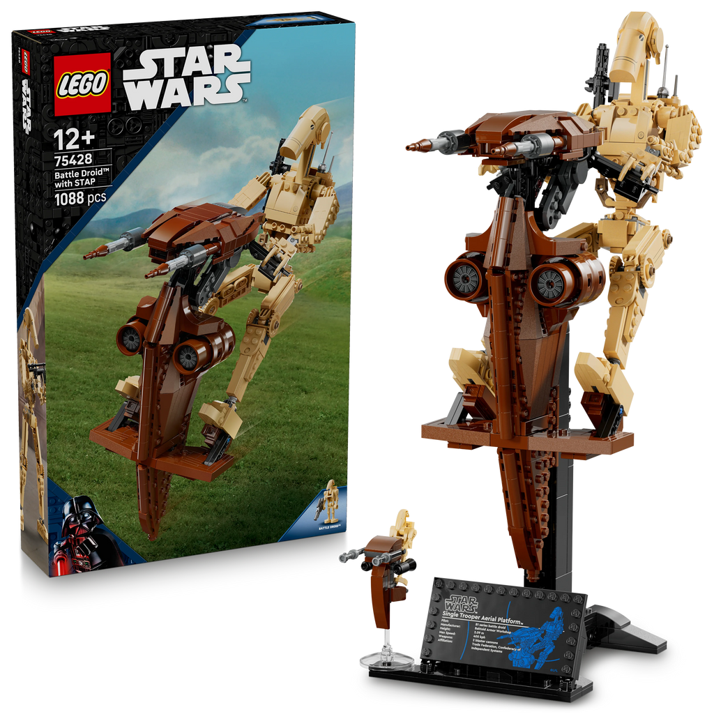LEGO® Star Wars: Die dunkle Bedrohung Kampfdroide mit STAP (75428)