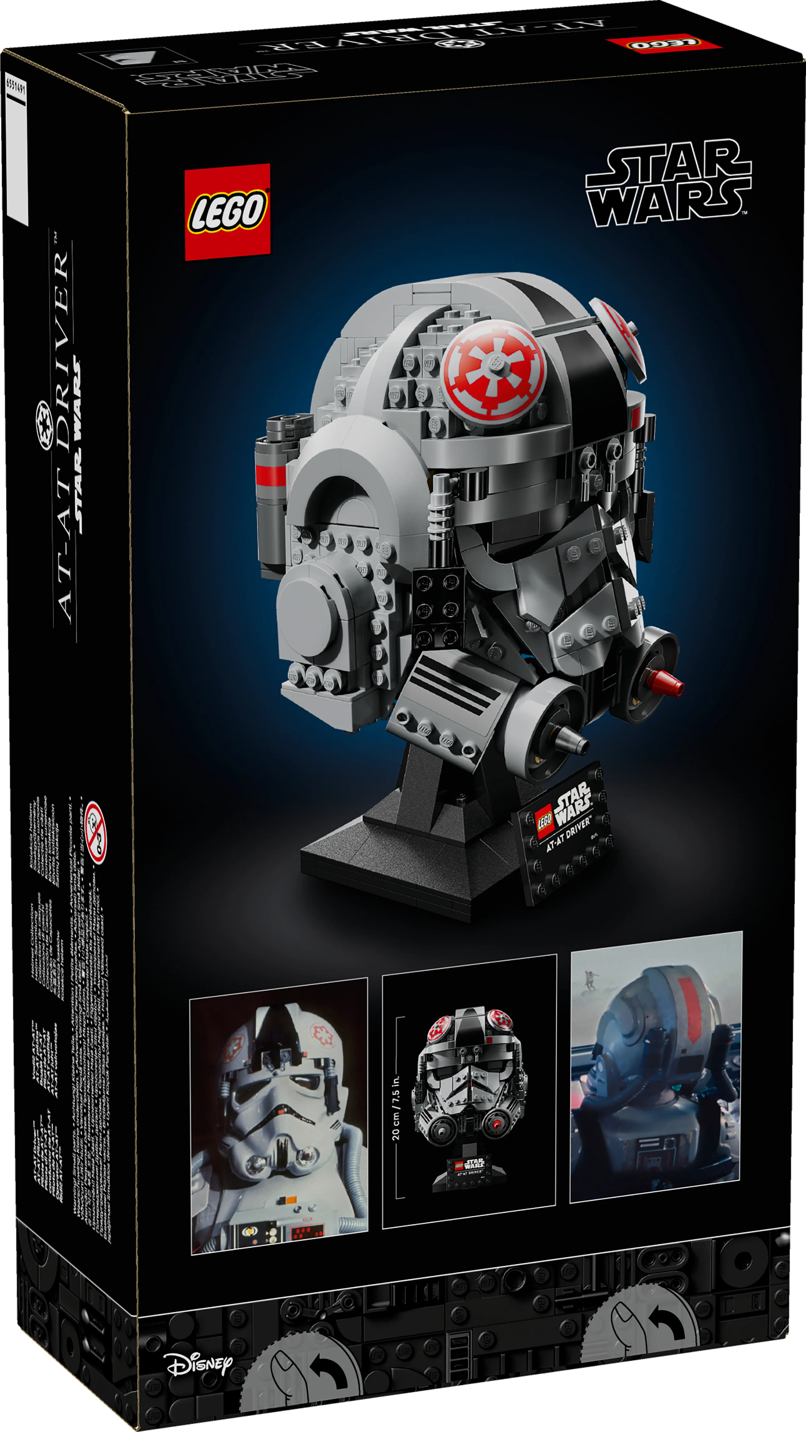LEGO® Star Wars™ AT-AT Pilot™ Helm (75429)