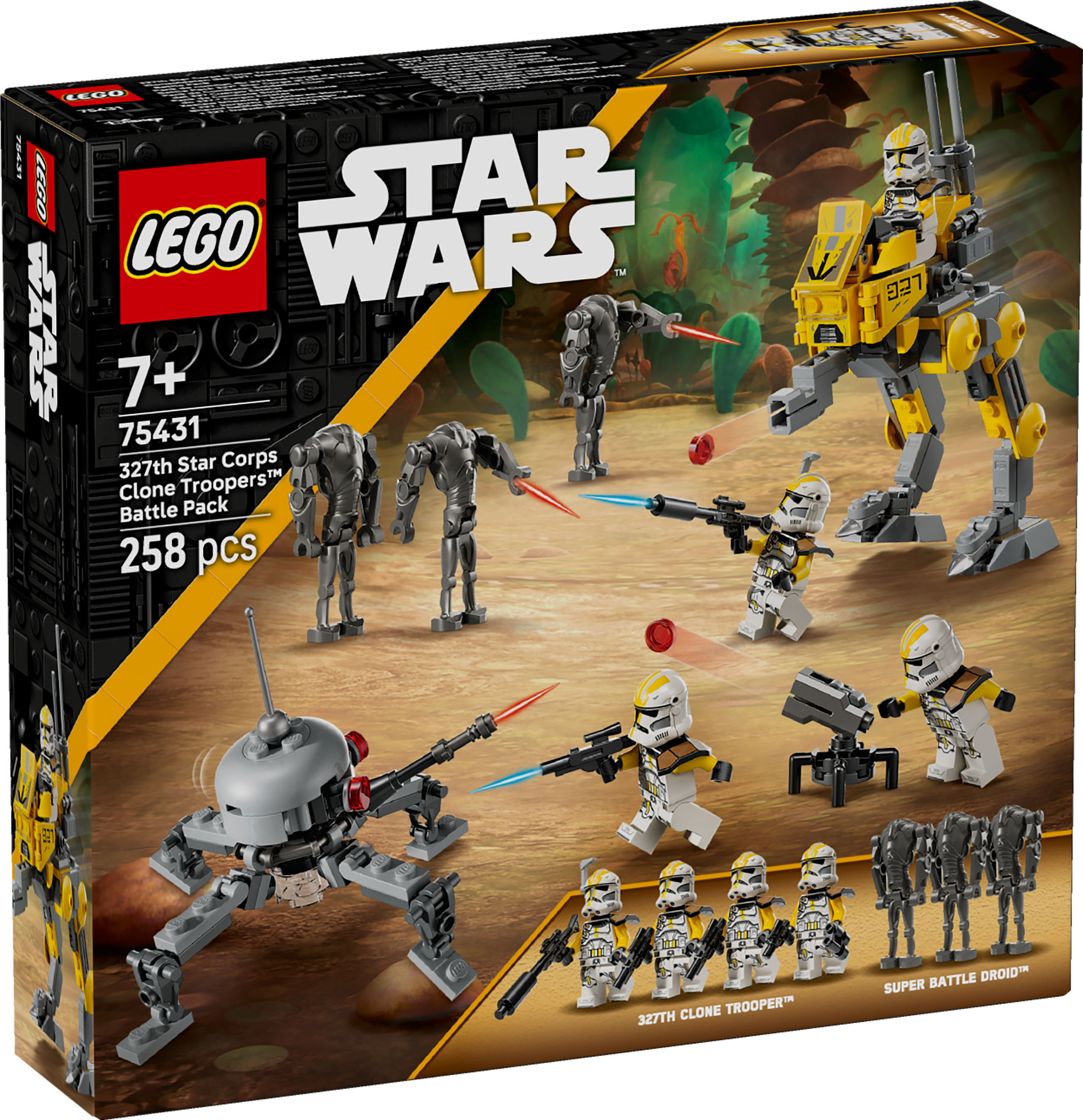 LEGO® Star Wars™ Klonsoldaten des 327. Sternenkorps Battle Pack (75431)