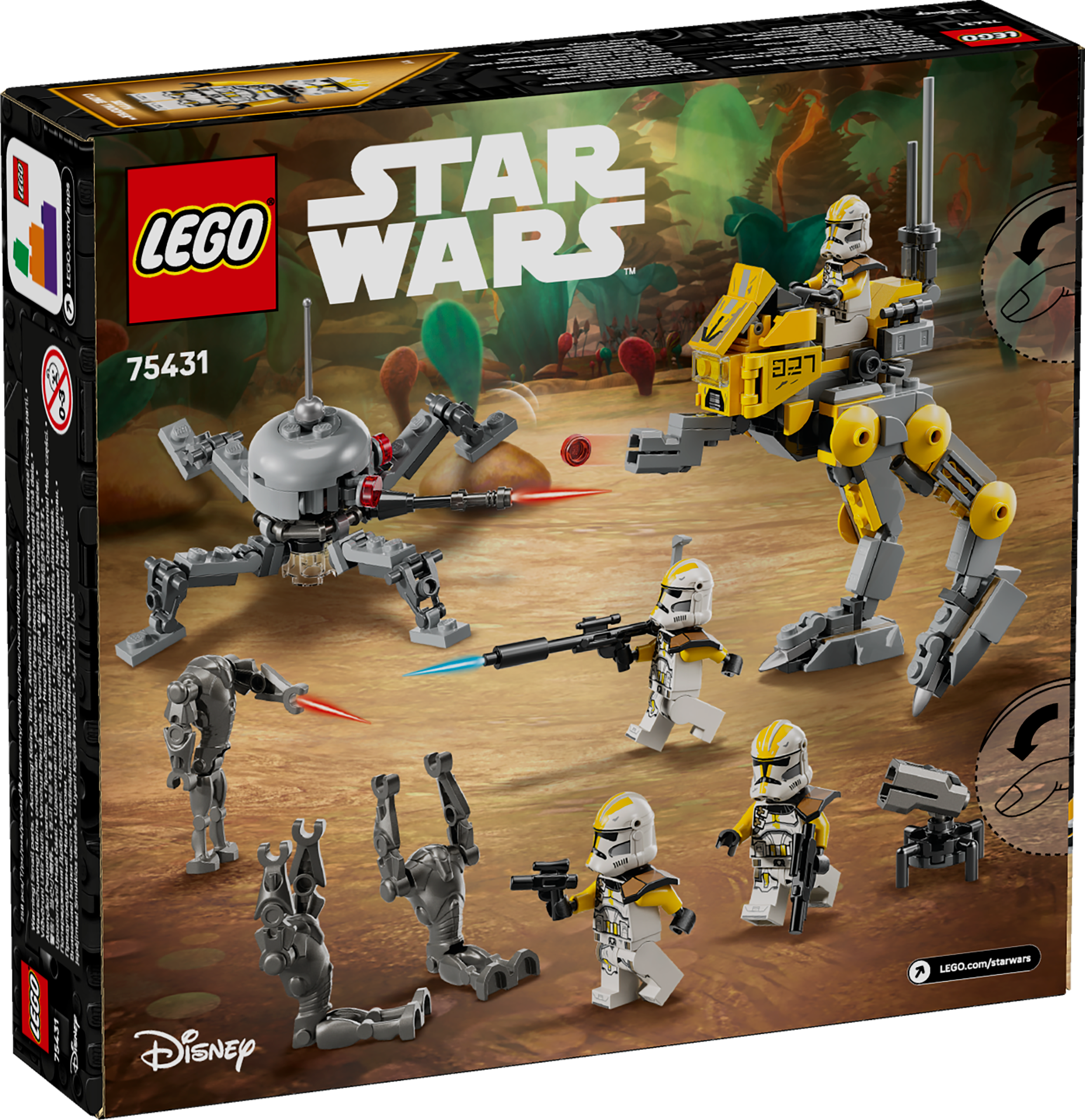 LEGO® Star Wars™ Klonsoldaten des 327. Sternenkorps Battle Pack (75431)
