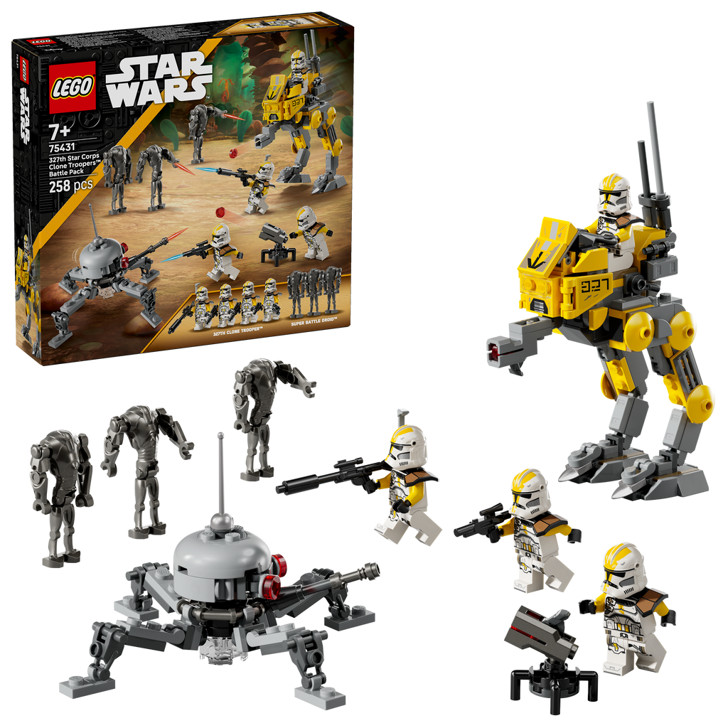 LEGO® Star Wars™ Klonsoldaten des 327. Sternenkorps Battle Pack (75431)
