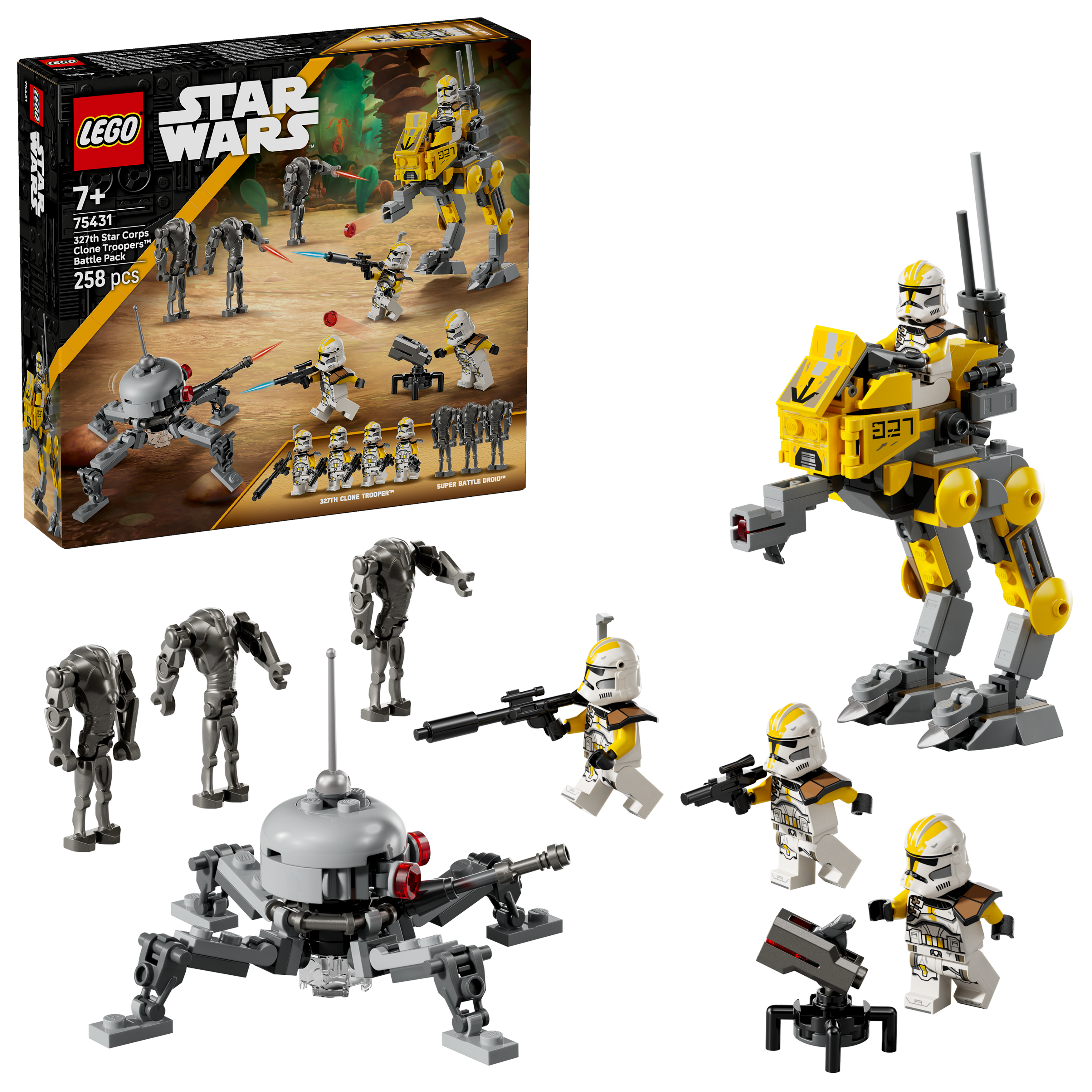 LEGO® Star Wars™ Klonsoldaten des 327. Sternenkorps Battle Pack (75431)
