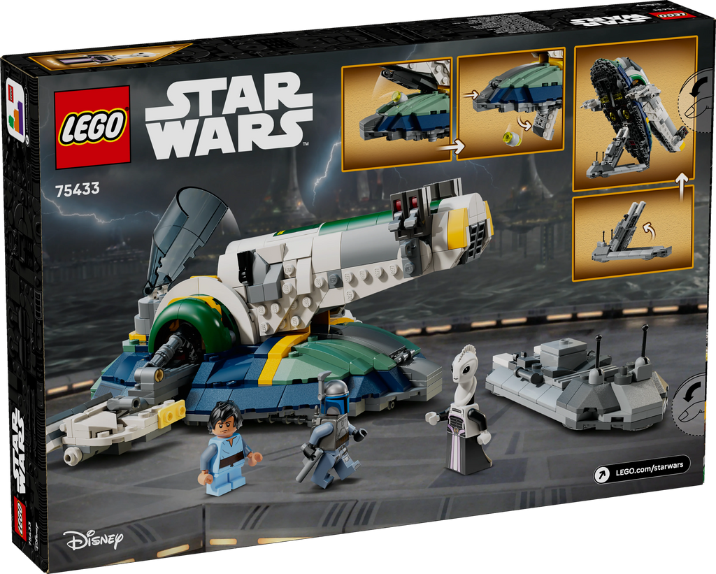 LEGO® Star Wars: Angriff der Klonkrieger Jango Fetts Sternenschiff (75433)