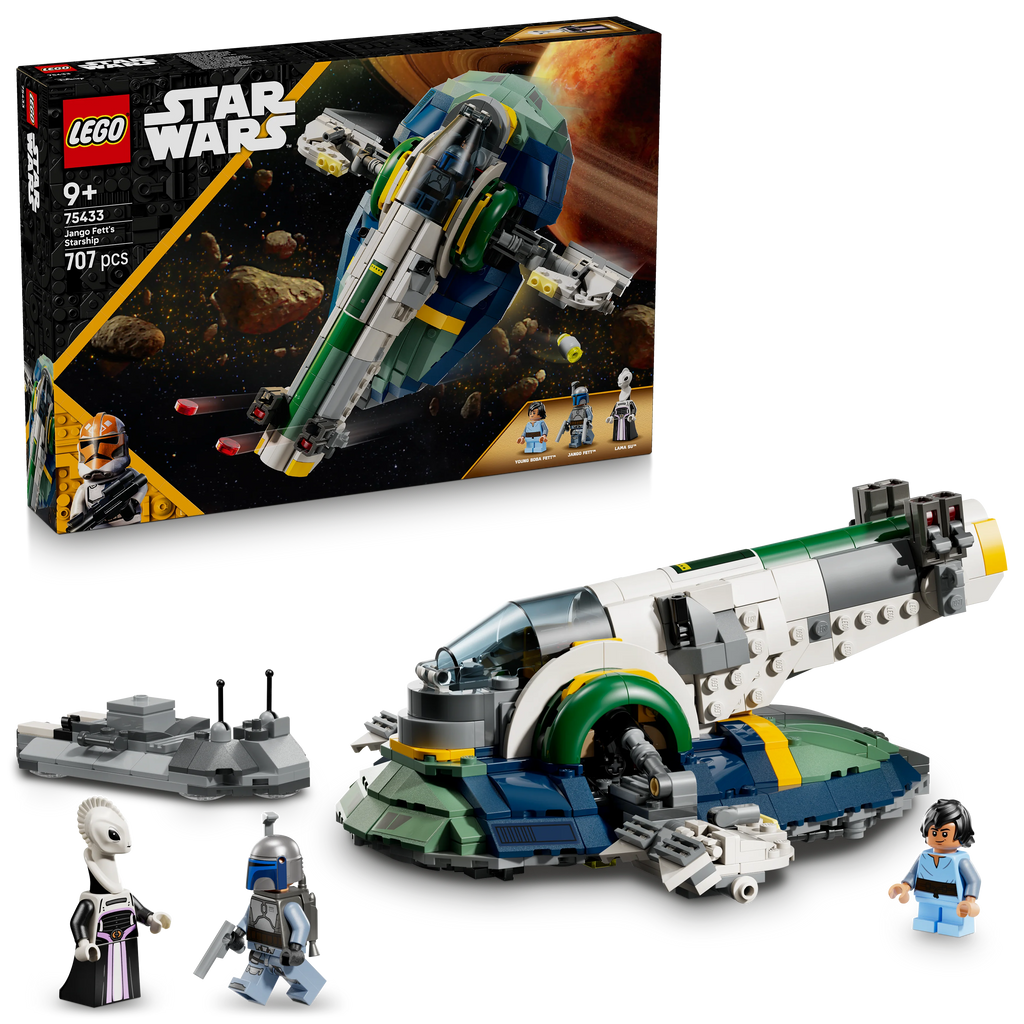 LEGO® Star Wars: Angriff der Klonkrieger Jango Fetts Sternenschiff (75433)