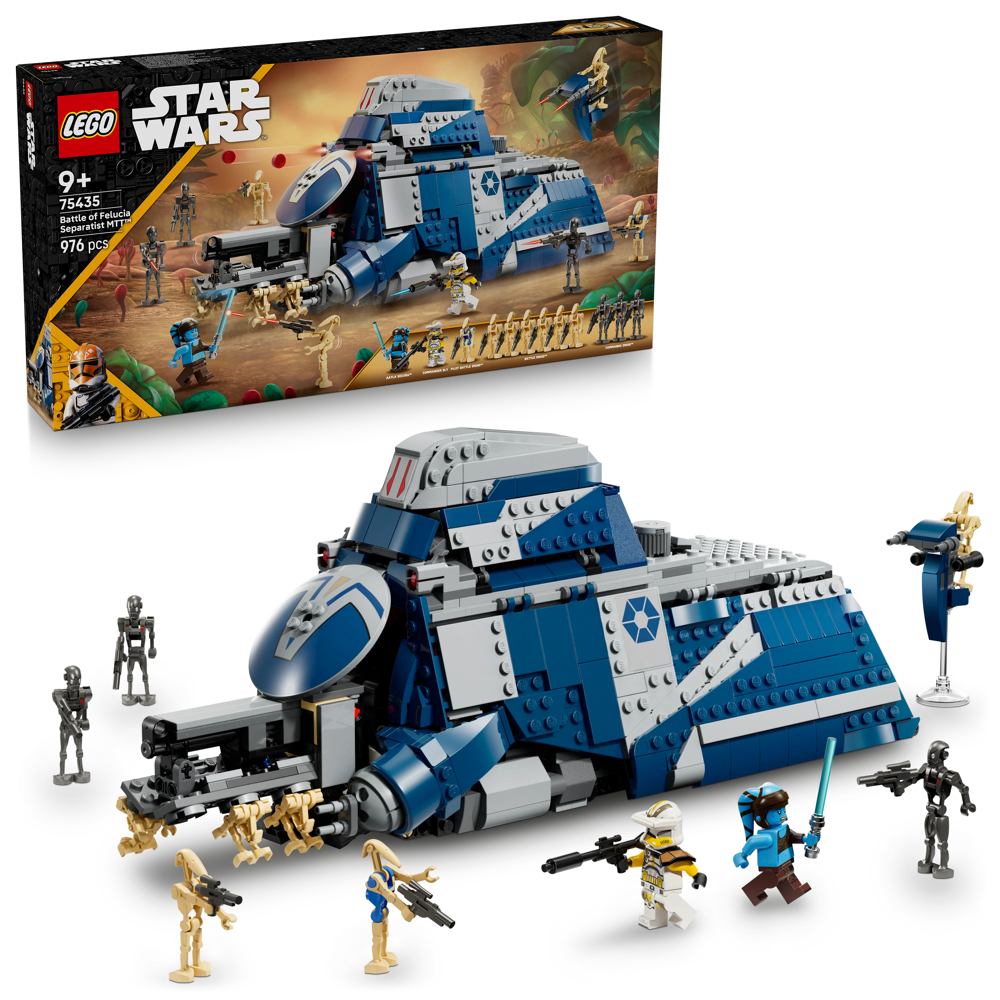LEGO® Star Wars: The Clone Wars MTT™ der Separatisten in der Schlacht von Felucia (75435)