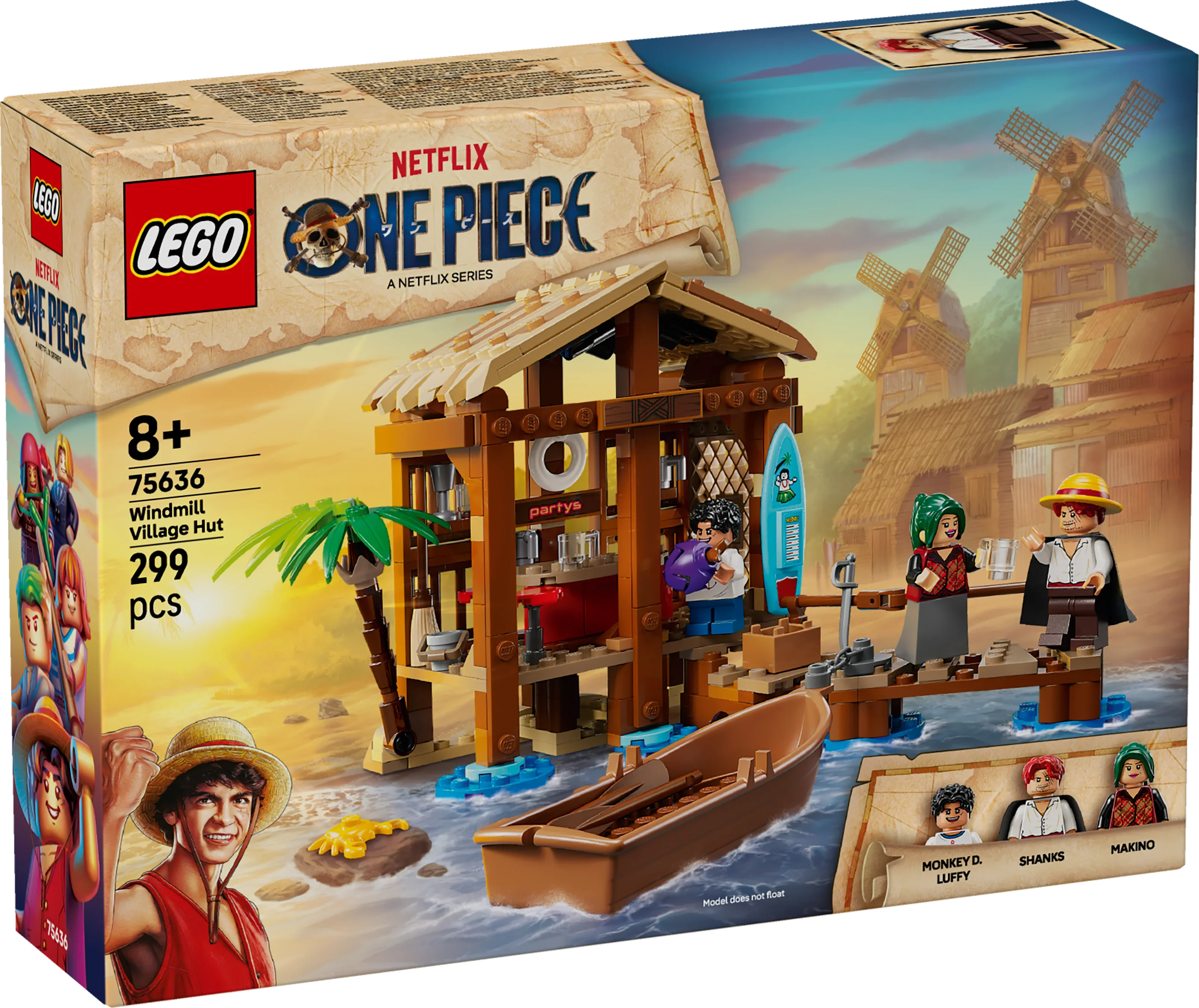 LEGO® 75636 ONE PIECE Hütte im Windmühlendorf