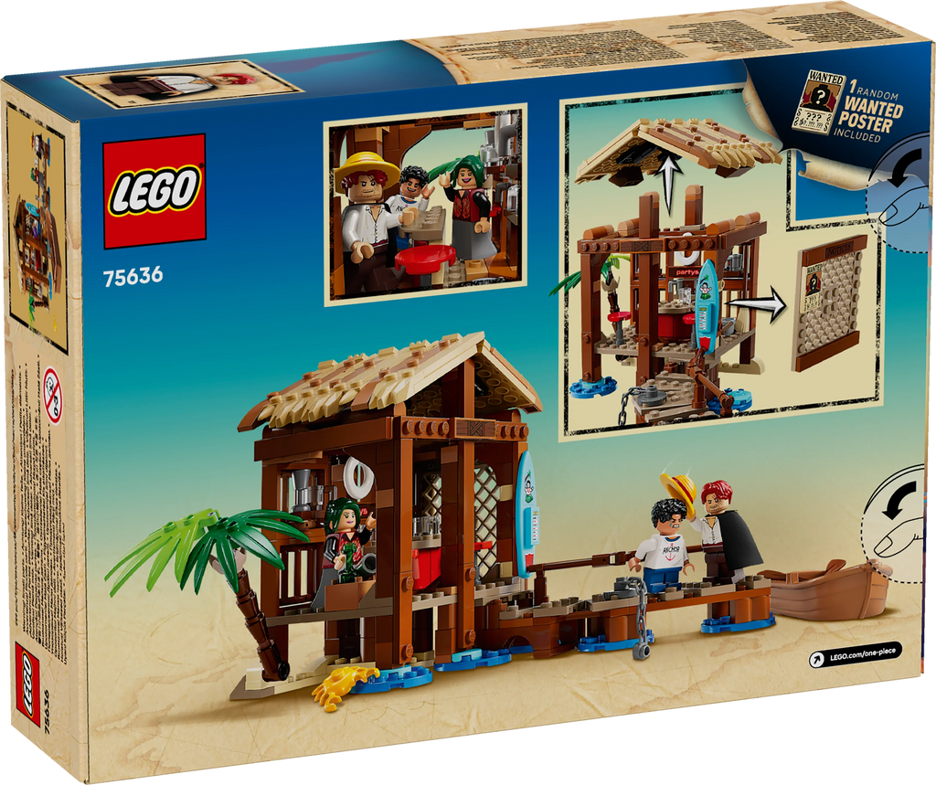 LEGO® 75636 ONE PIECE Hütte im Windmühlendorf