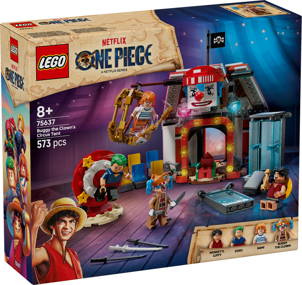 LEGO® 75637 ONE PIECE Zirkuszelt von Buggy dem Clown