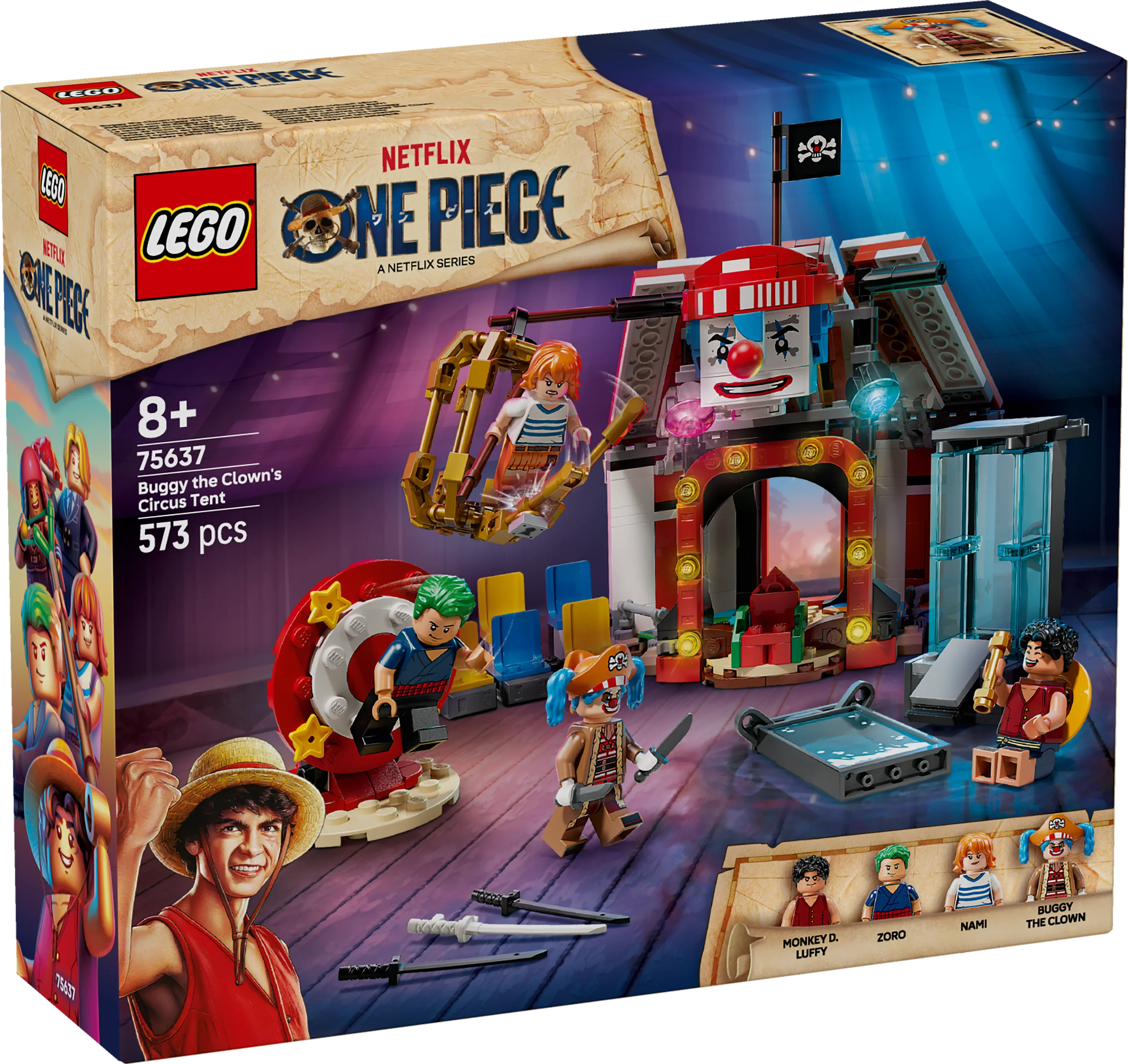 LEGO® 75637 ONE PIECE Zirkuszelt von Buggy dem Clown