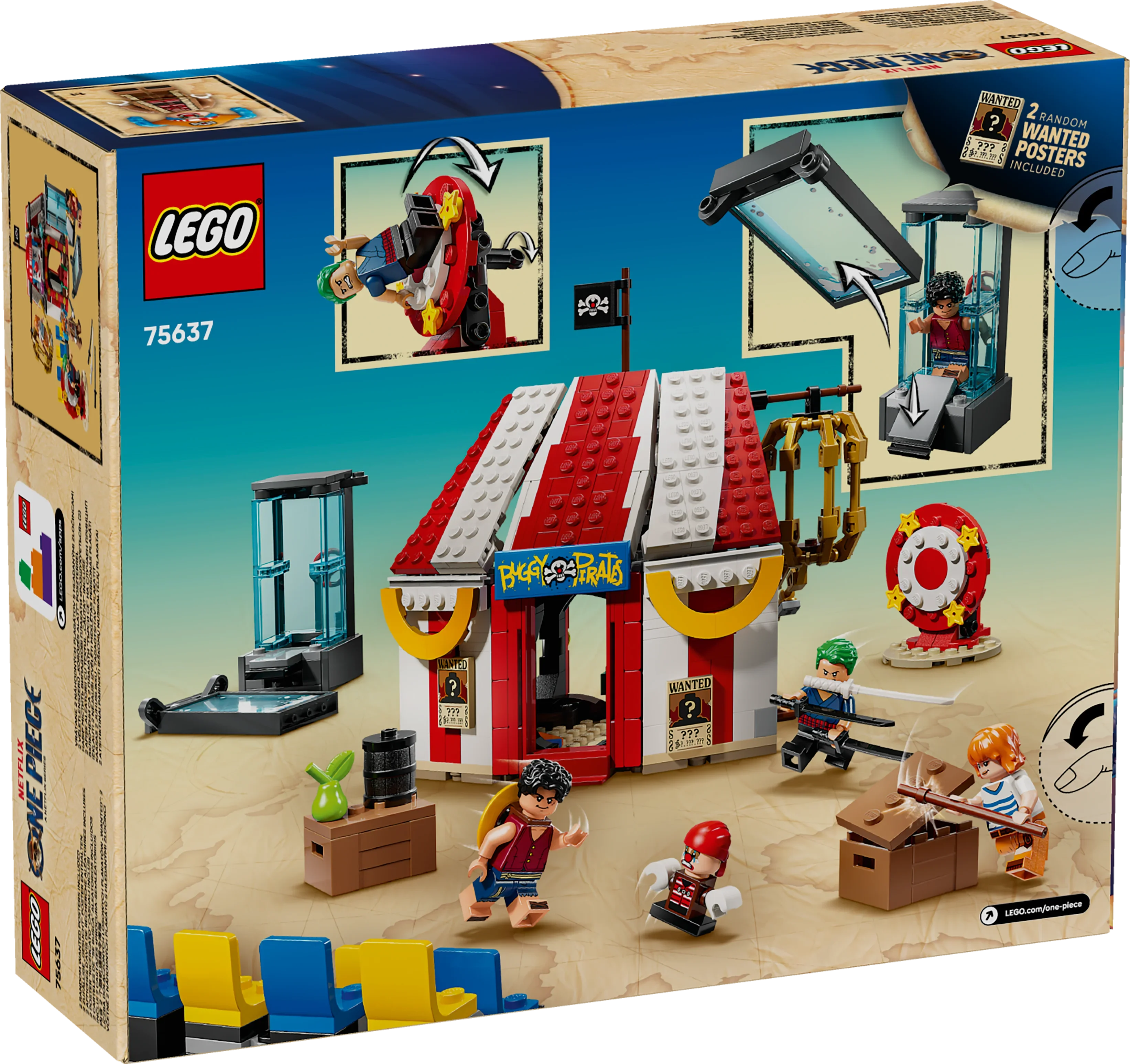 LEGO® 75637 ONE PIECE Zirkuszelt von Buggy dem Clown