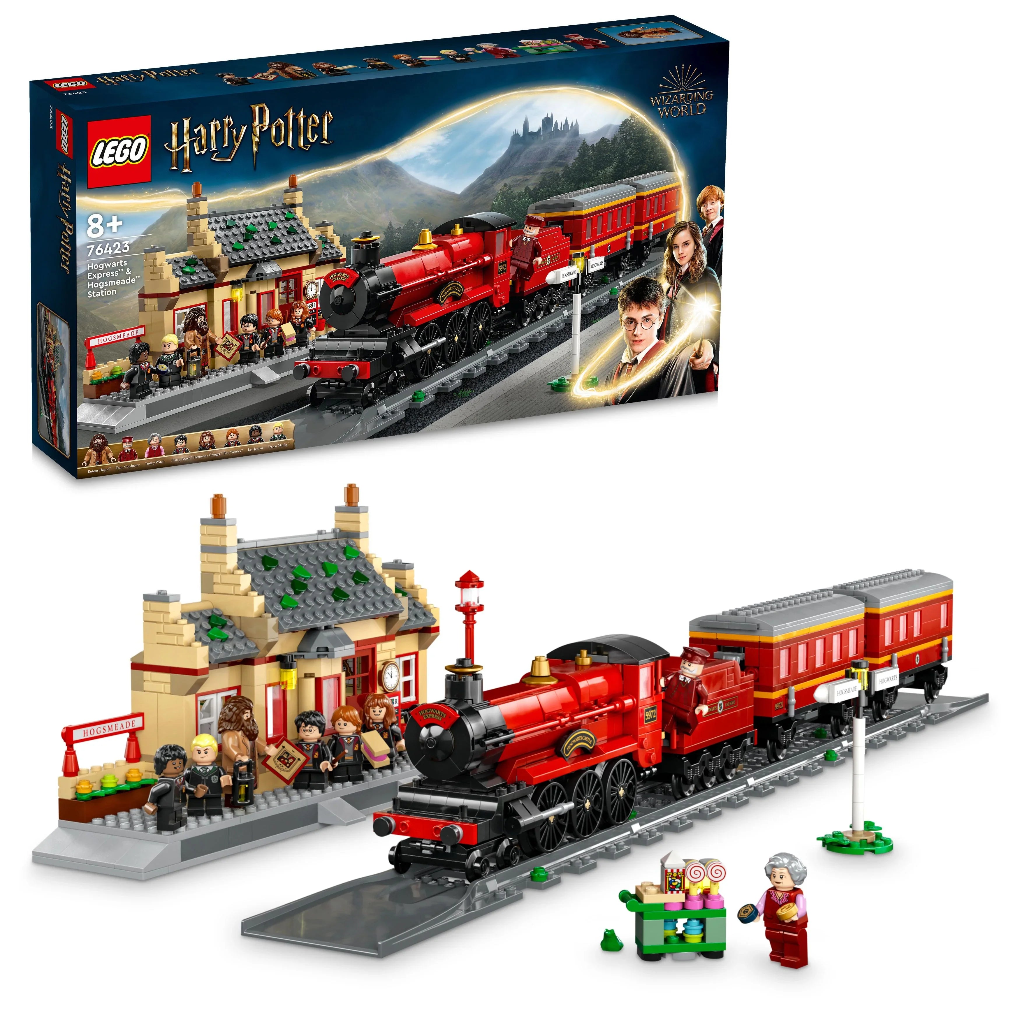 LEGO® 76423 Harry Potter™: Hogwarts Express™ & der Bahnhof von Hogsmeade™
