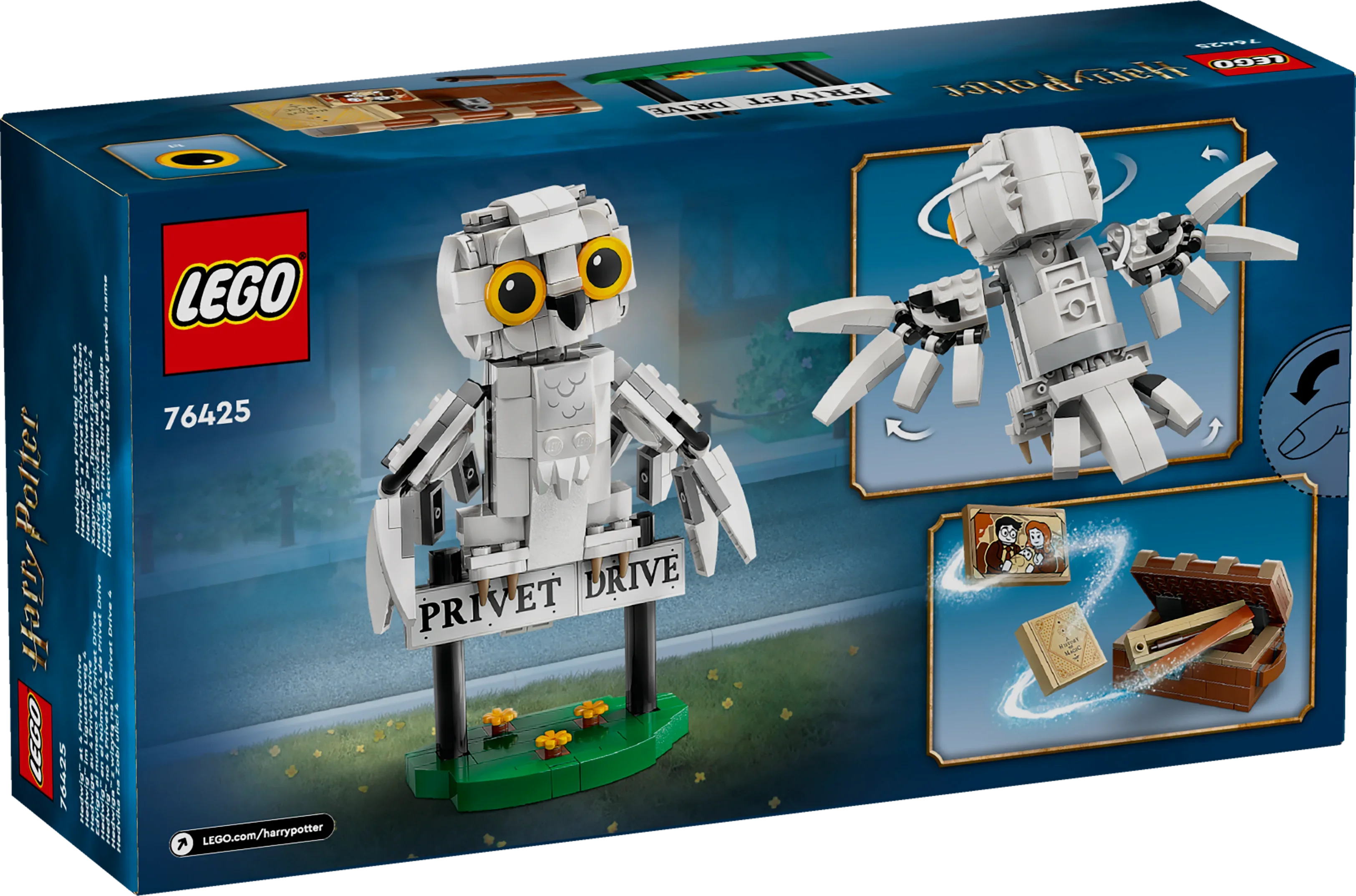 LEGO® 76425 Harry Potter™ Hedwig™ im Ligusterweg 4