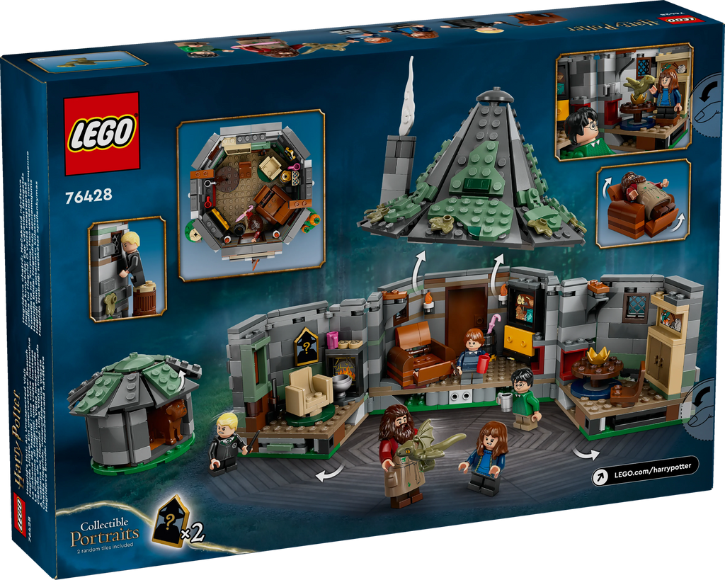 LEGO® 76428 Harry Potter™ Hagrids Hütte: Ein unerwarteter Besuch