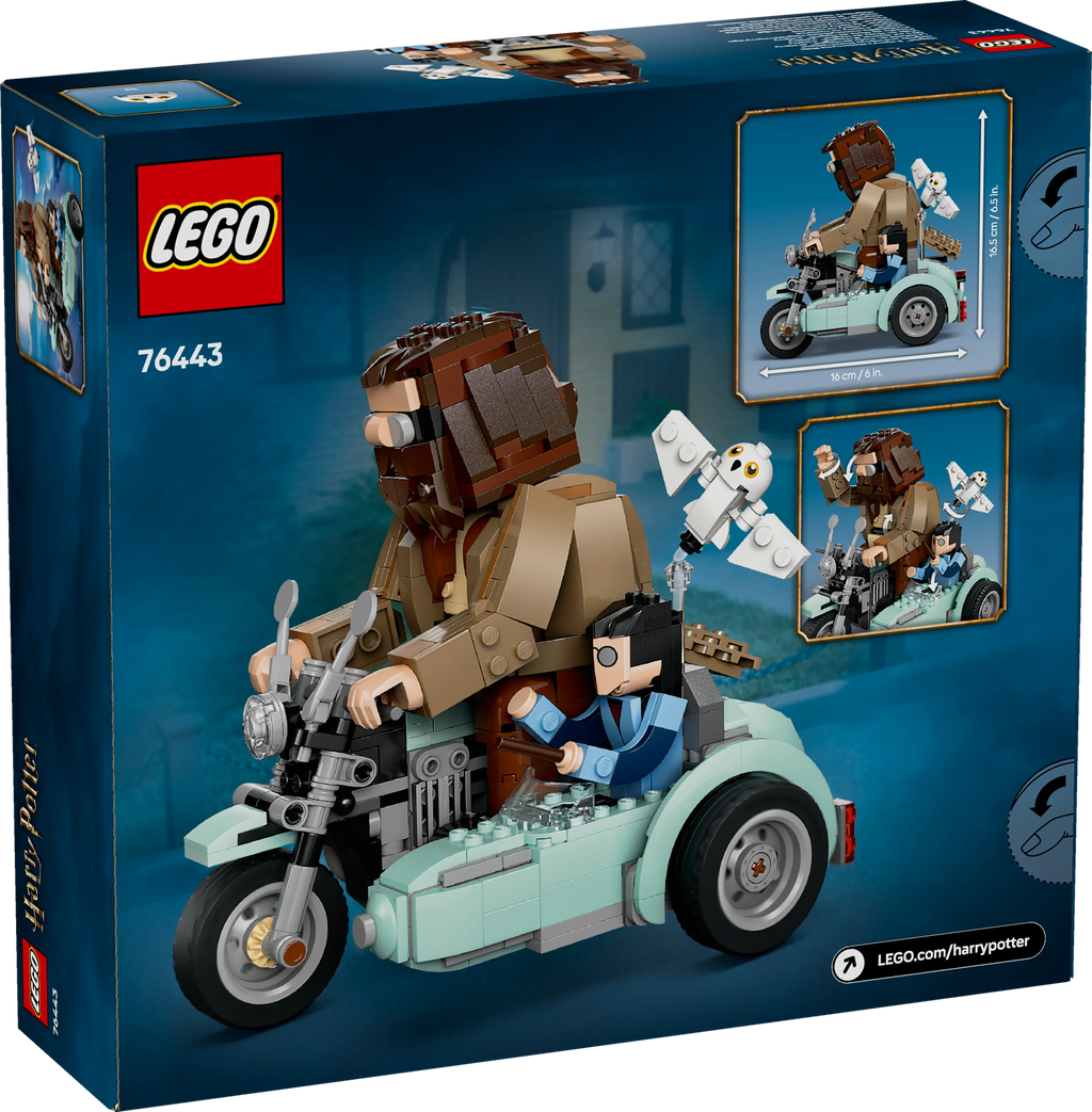 LEGO® 76443 Harry Potter™ Hagrids und Harrys Motorradtour