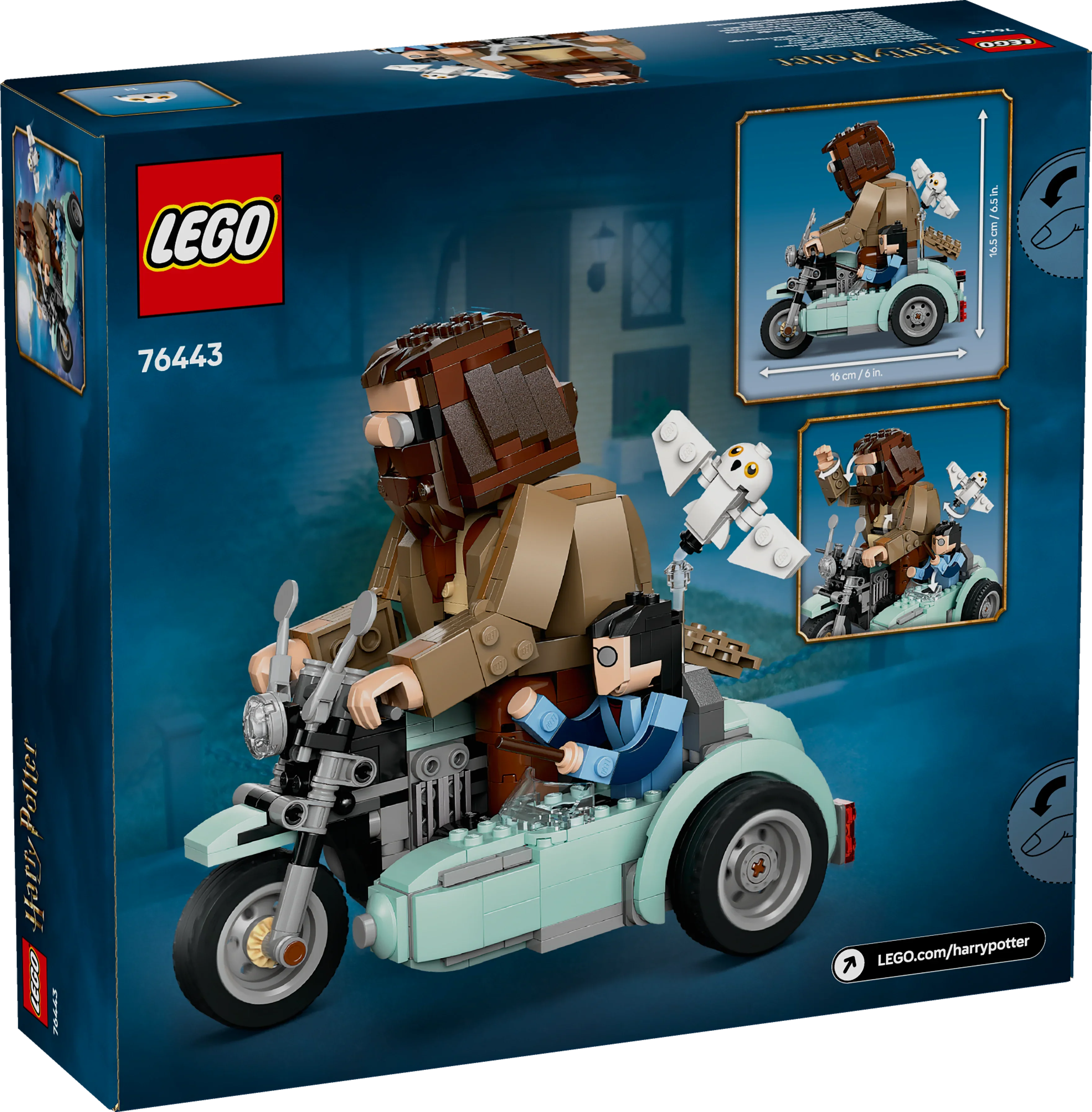 LEGO® 76443 Harry Potter™ Hagrids und Harrys Motorradtour