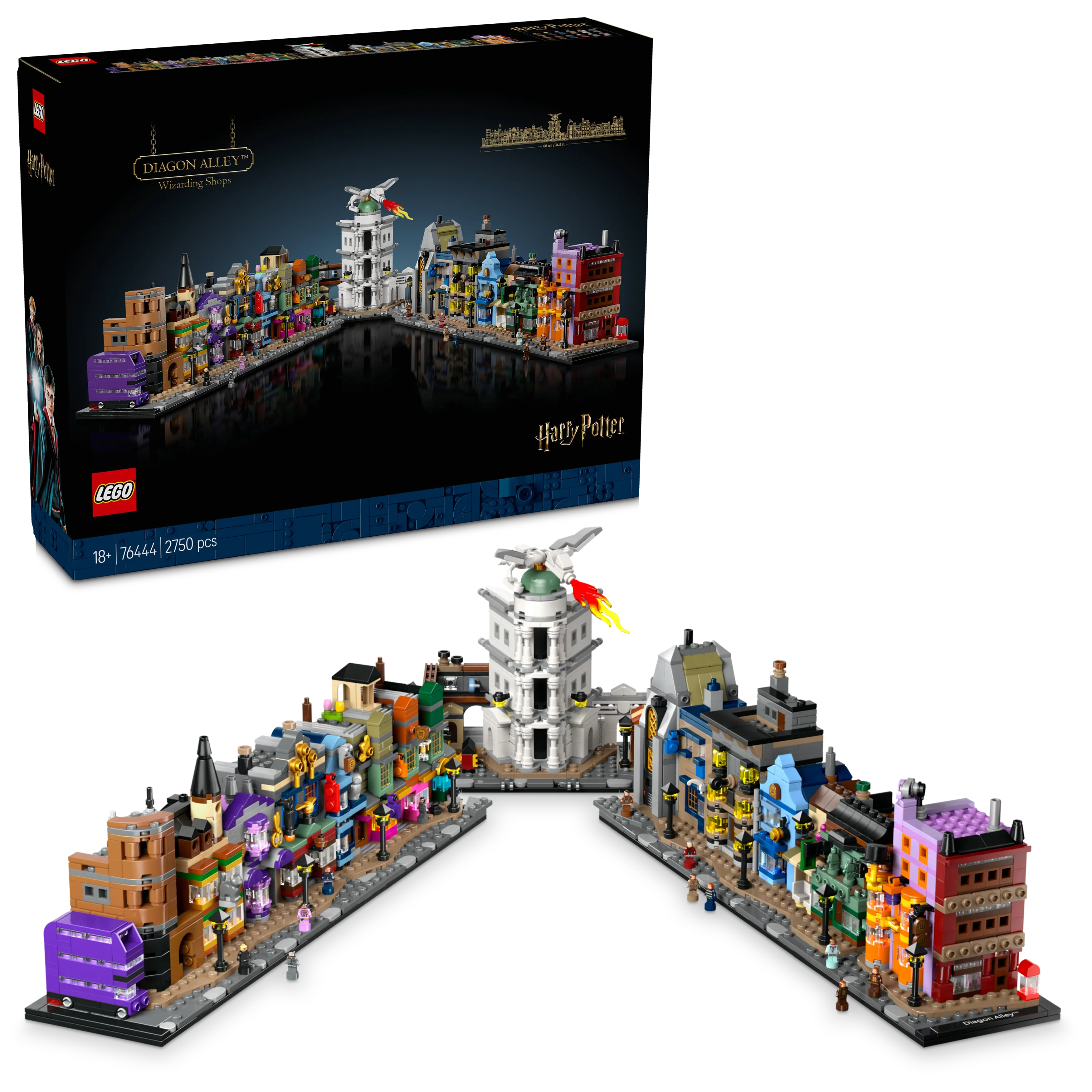 LEGO® 76444 Harry Potter™ Die Zauberläden der Winkelgasse™