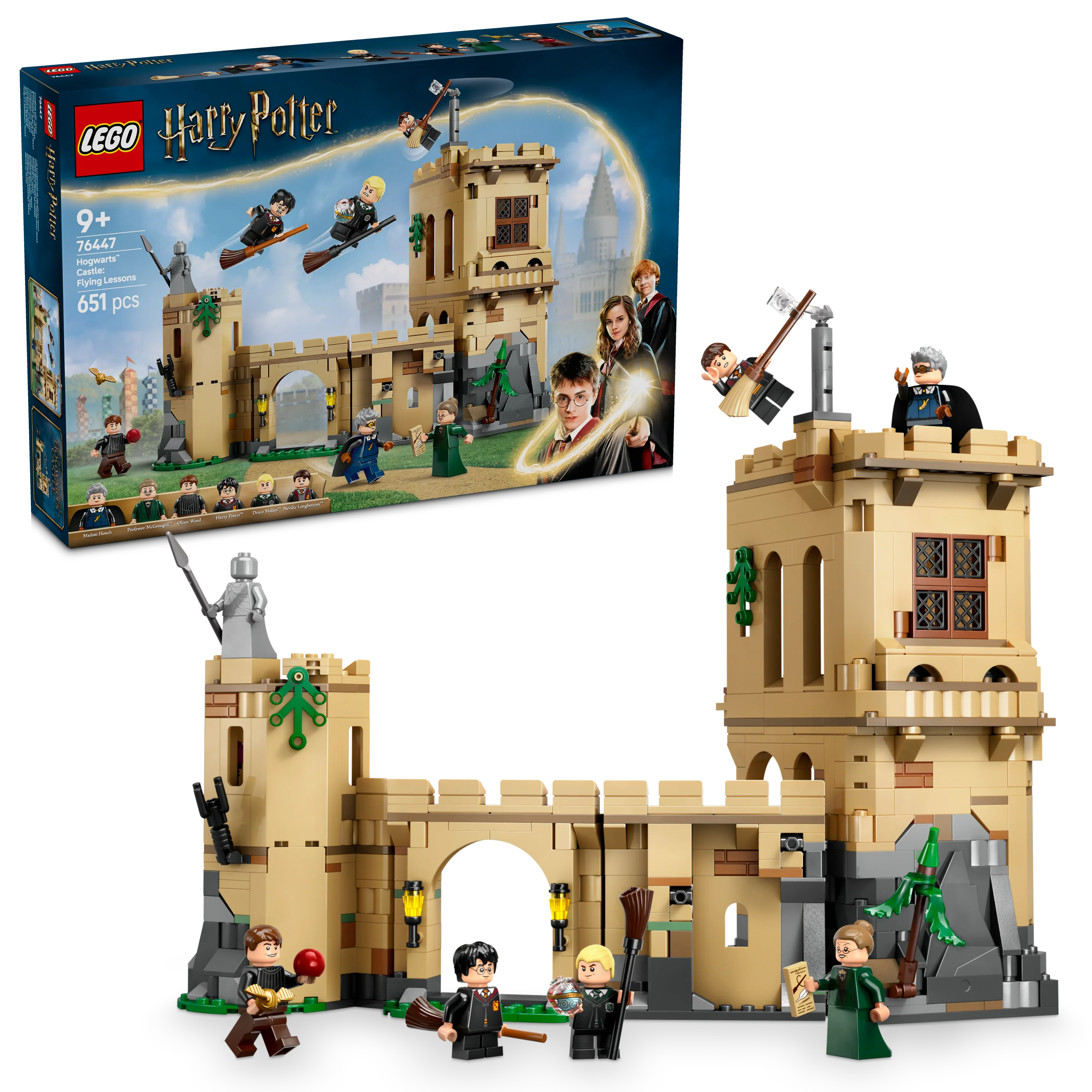 LEGO® 76447 Harry Potter™ Schloss Hogwarts™: Flugstunden