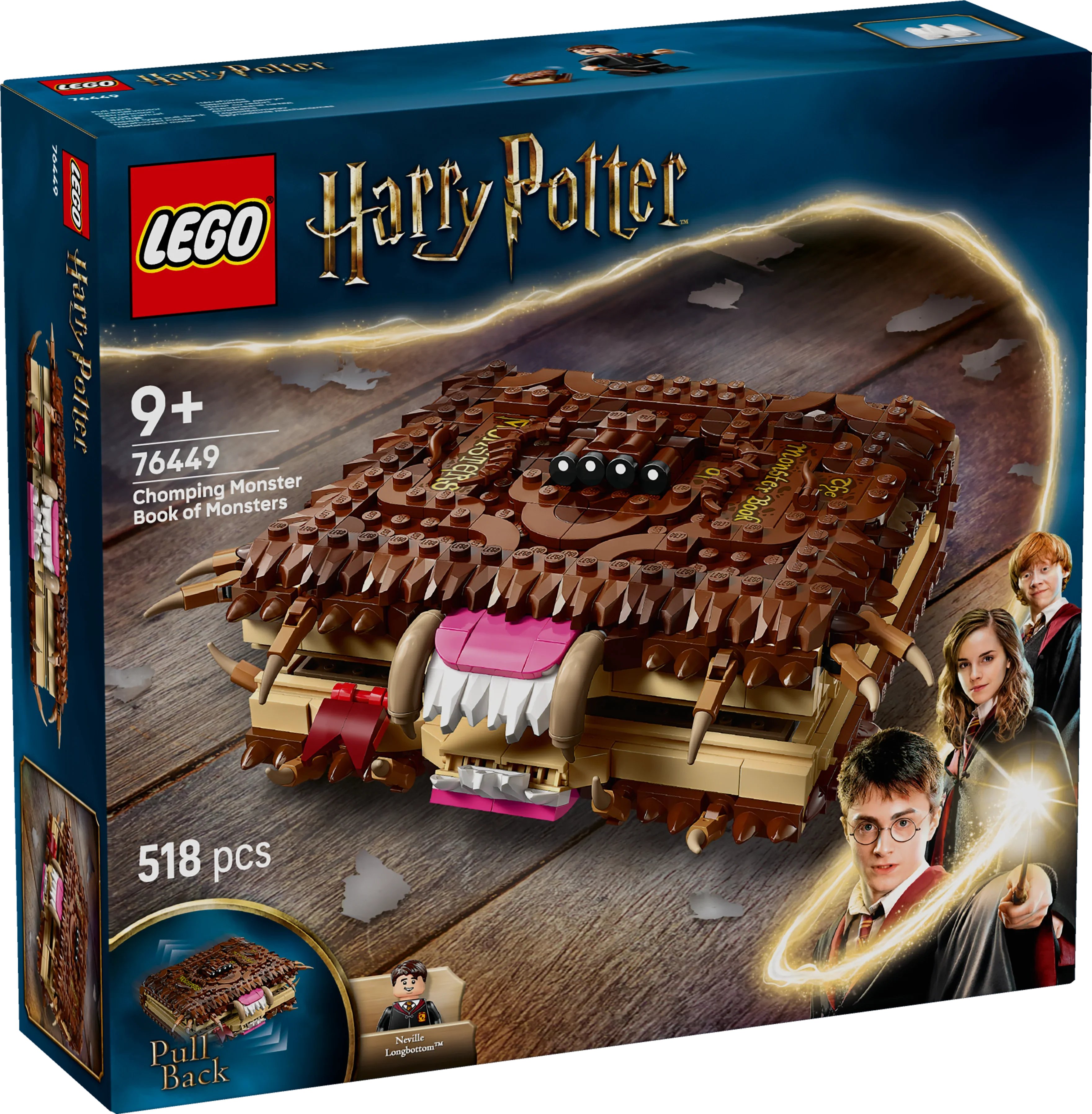 LEGO® 76449 Harry Potter™ Beißendes Monsterbuch der Monster