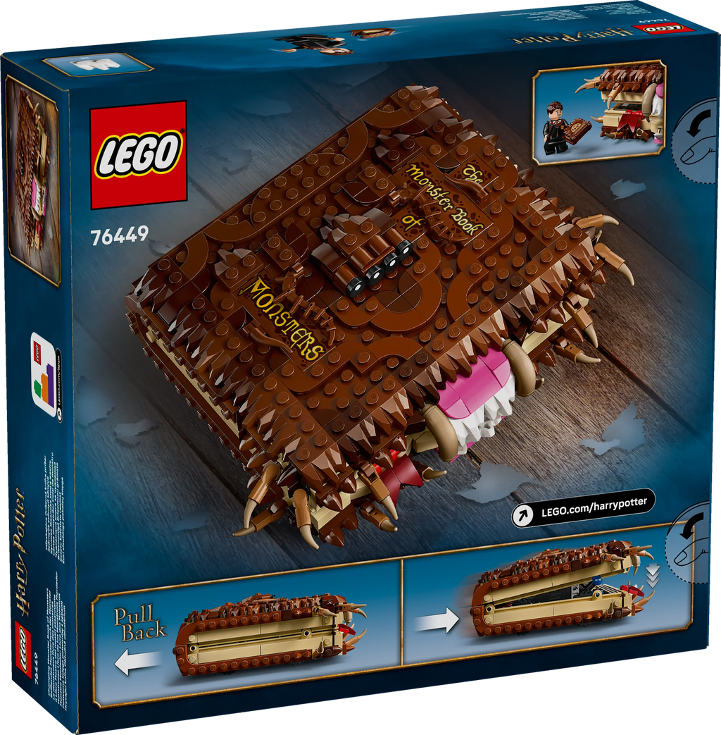 LEGO® 76449 Harry Potter™ Beißendes Monsterbuch der Monster