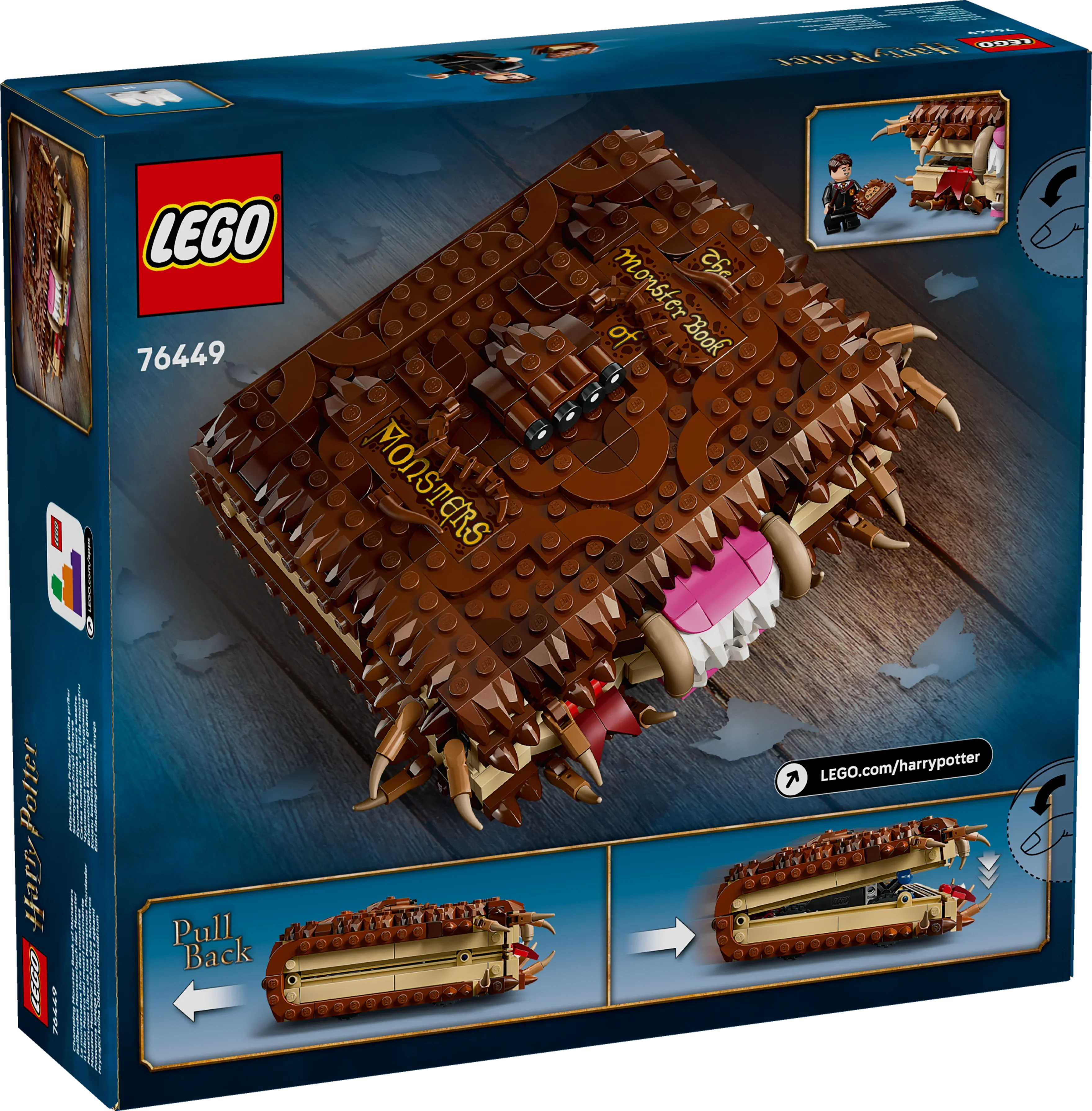 LEGO® 76449 Harry Potter™ Beißendes Monsterbuch der Monster