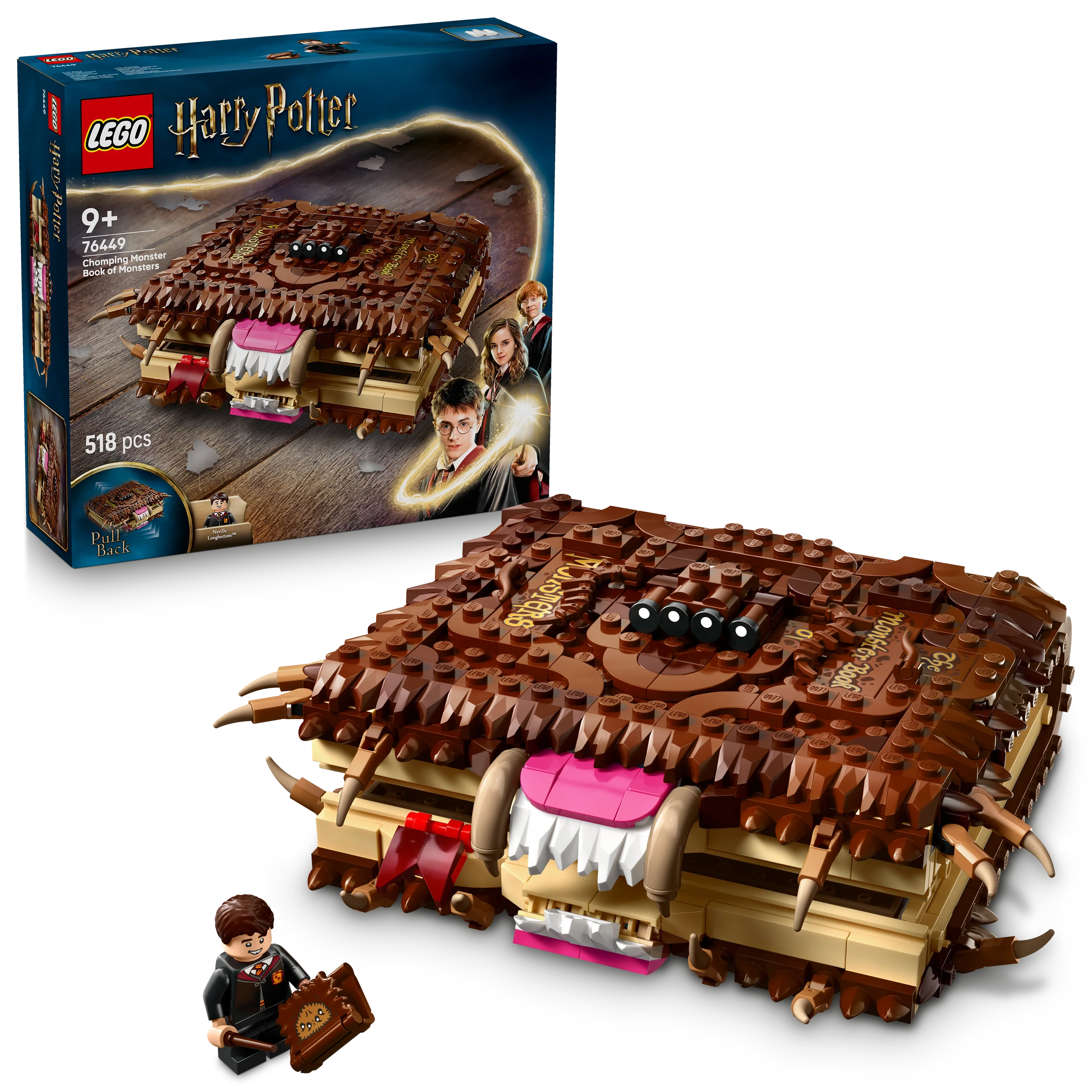 LEGO® 76449 Harry Potter™ Beißendes Monsterbuch der Monster