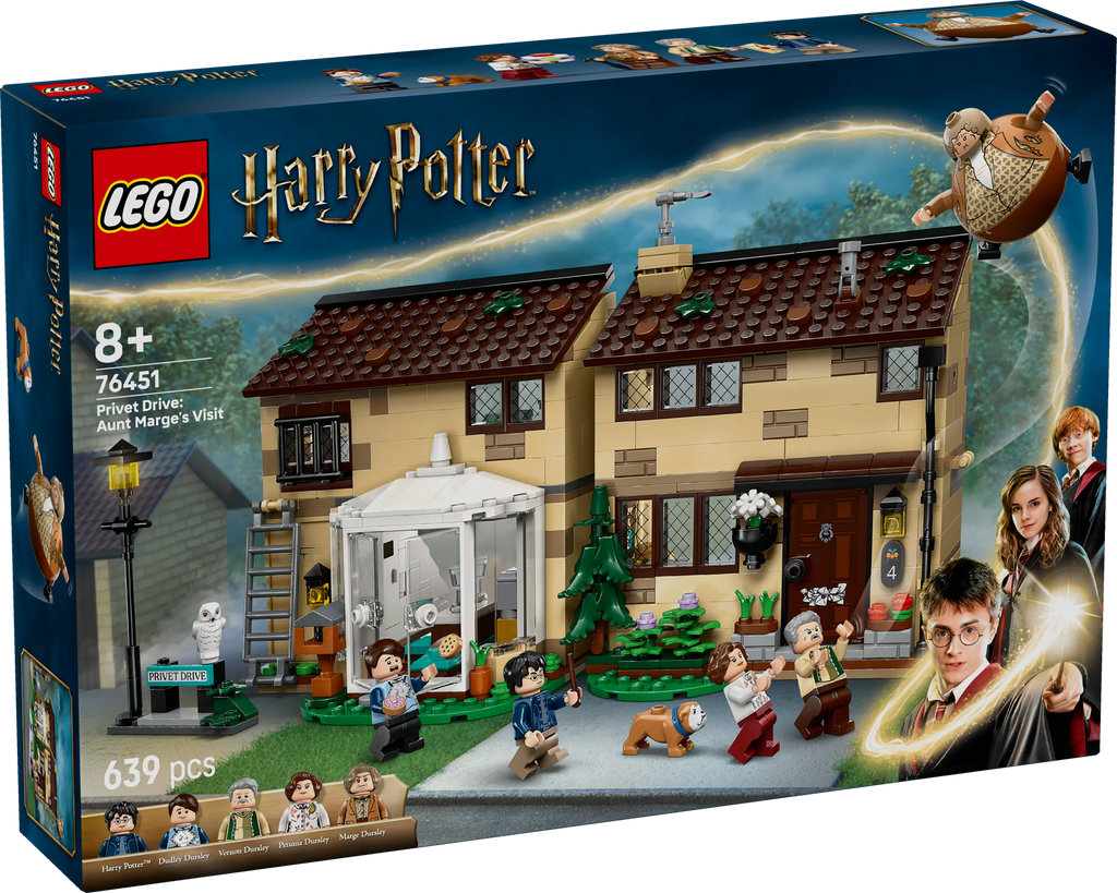 LEGO® 76451 Harry Potter™ Ligusterweg: Tante Magdas Besuch
